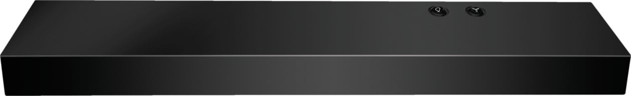 Frigidaire FCVW3025AB 30 inch Convertible 230-CFM Black Wall-Mounted Range Hood with Charcoal Filter
