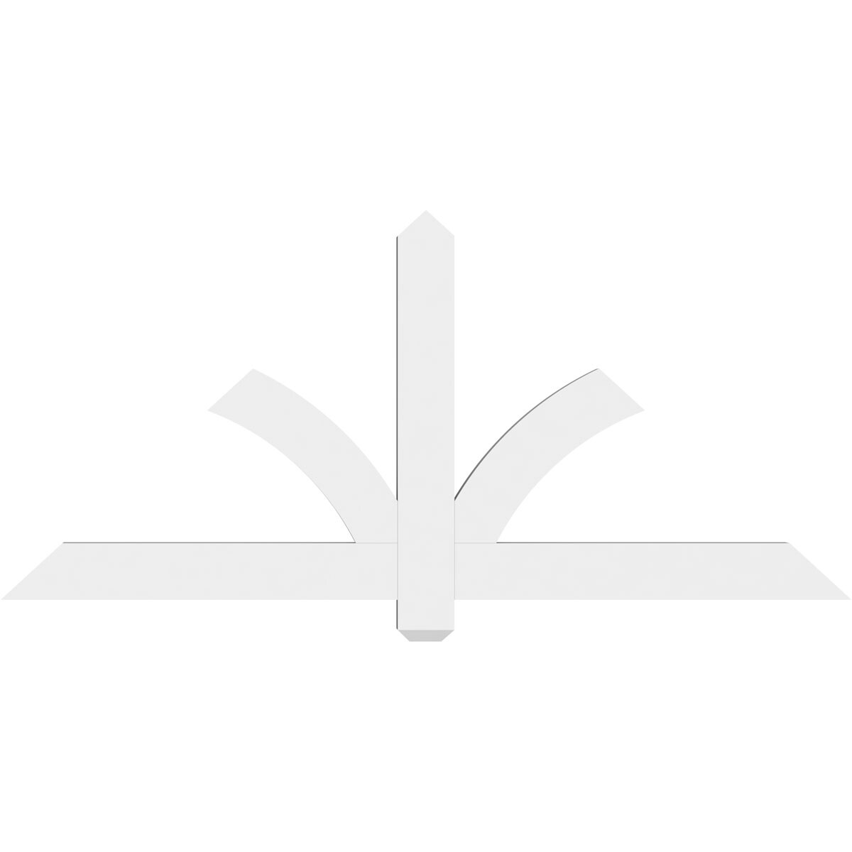 Ekena Millwork GBP060X28X0204RED00 Exterior-Brackets-Braces - View #2