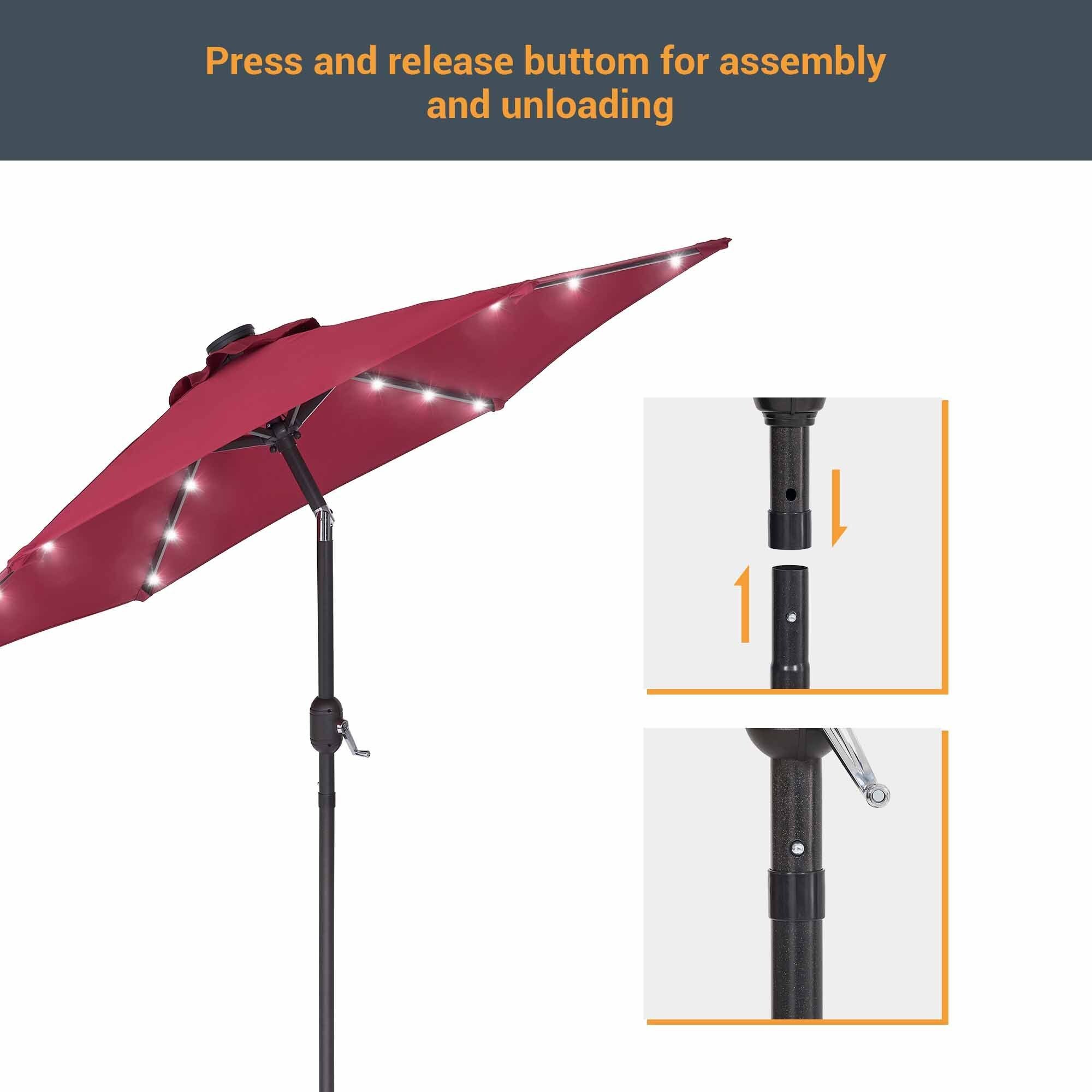 Sonkuki SD-LED90RD Umbrellas-2 - View #7