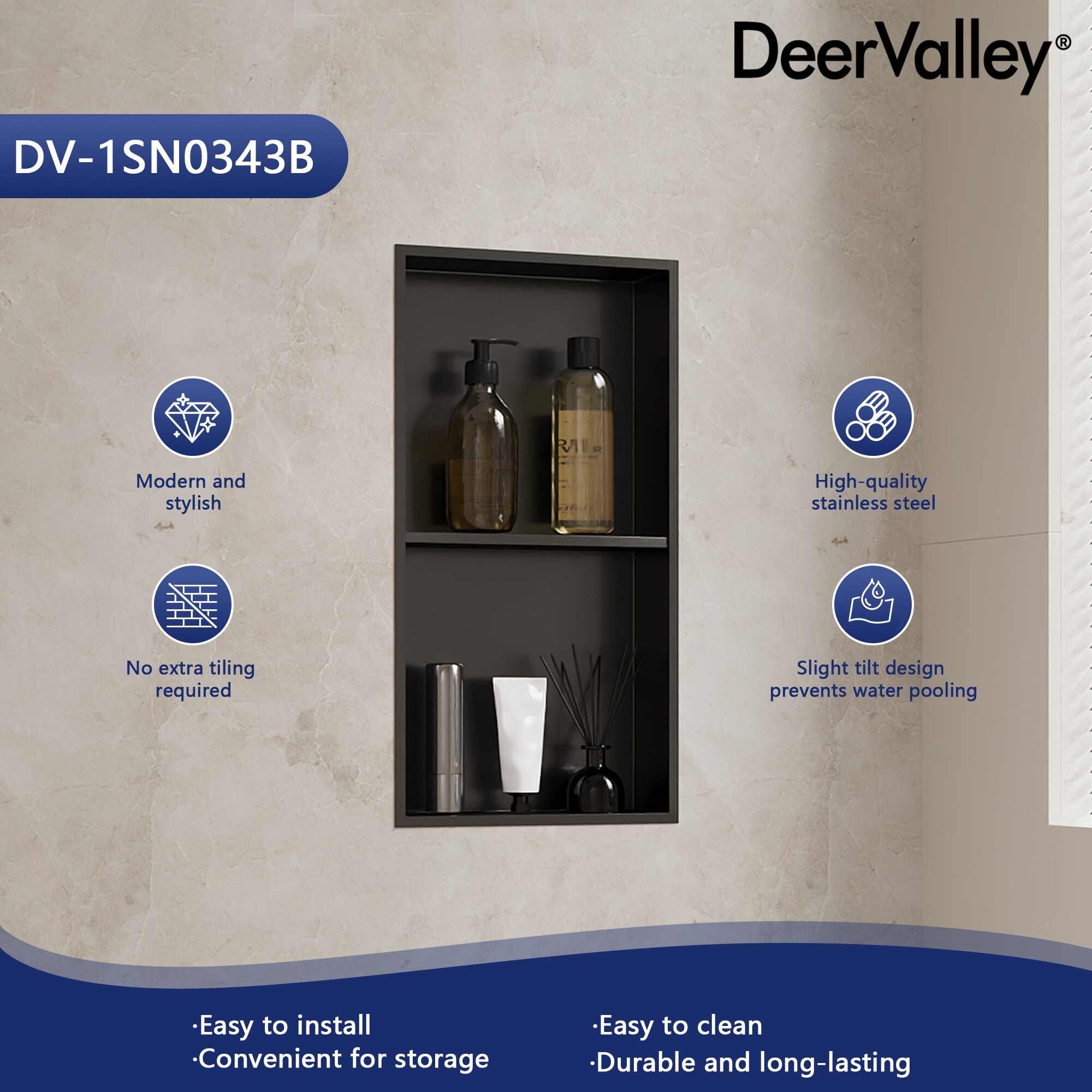 DeerValley DV-1SN0343B Shower-Accessories - View #9