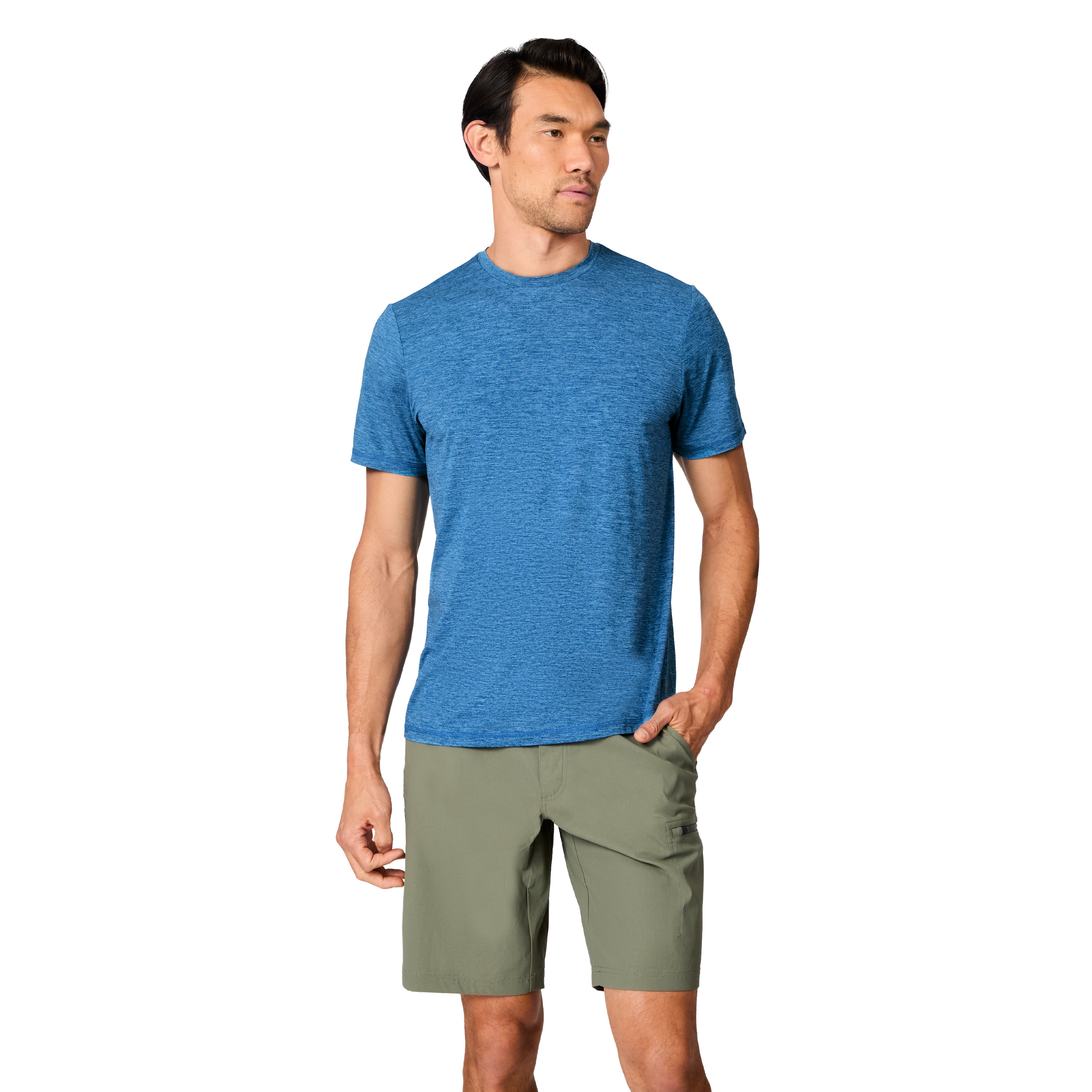 Free Country 15LMAS4412 BLUE S Tops-Shirts - Thumbnail View #3