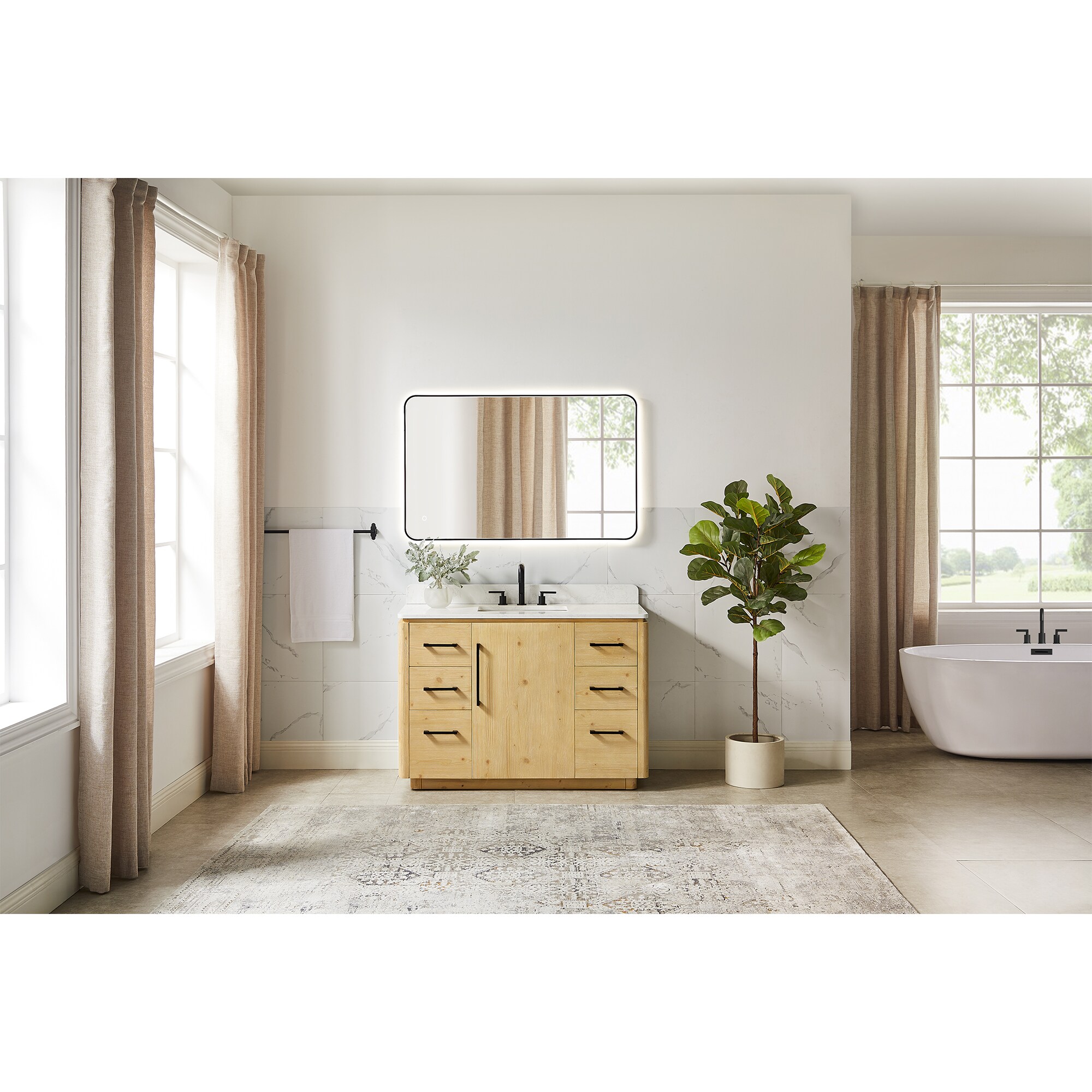 Altair 581048-NB-GW Bath-Vanity-Combo - View #15