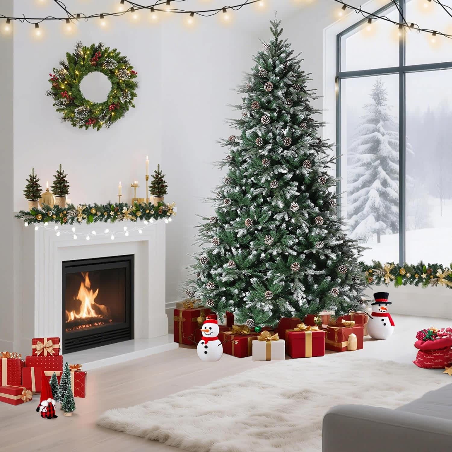 Qeetex LSACT-QH-35J3XSJJ Artificial-Christmas-Trees - View #7