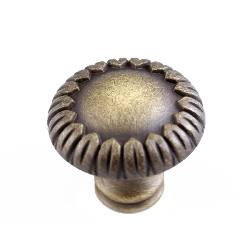 RK International CK 759-AE Antique English Round Traditional Cabinet Knob