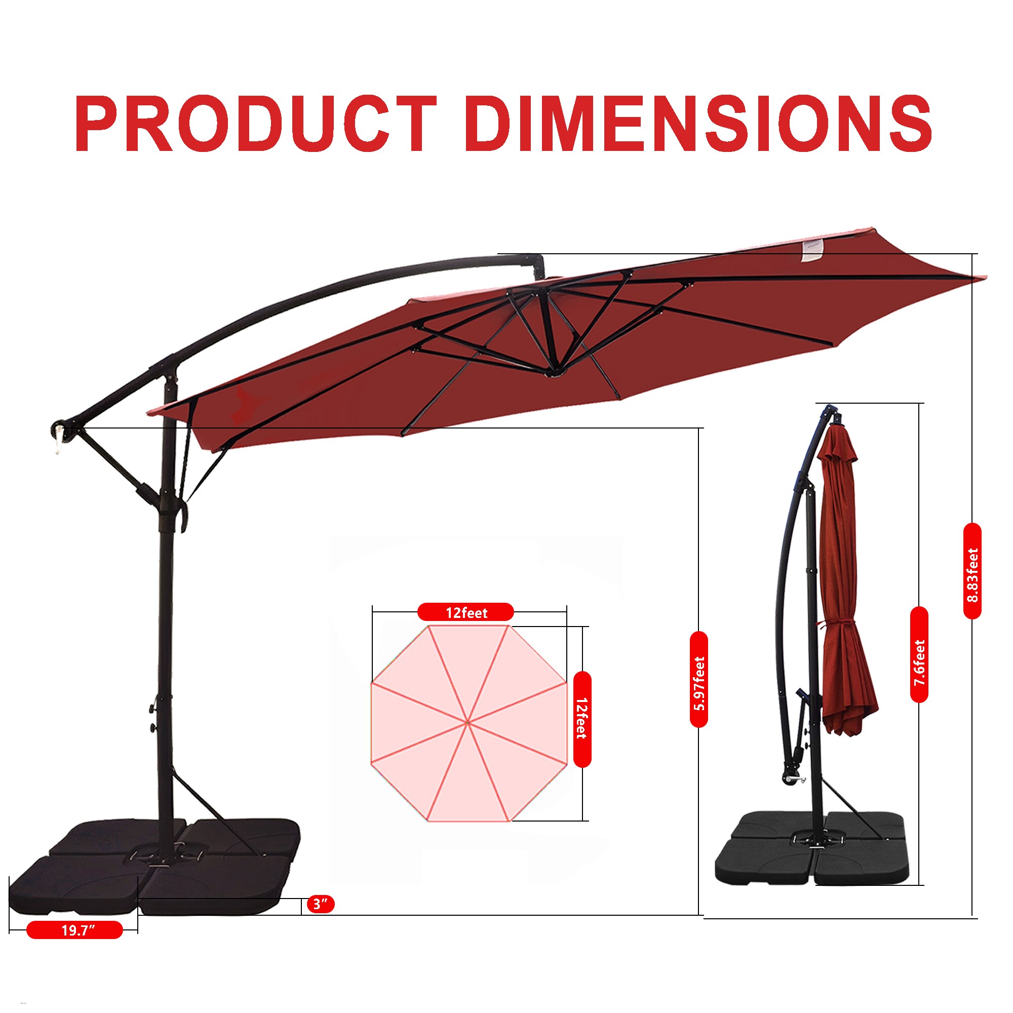 Sunrinx MG1-8-ZBGS Umbrellas-2 - View #8