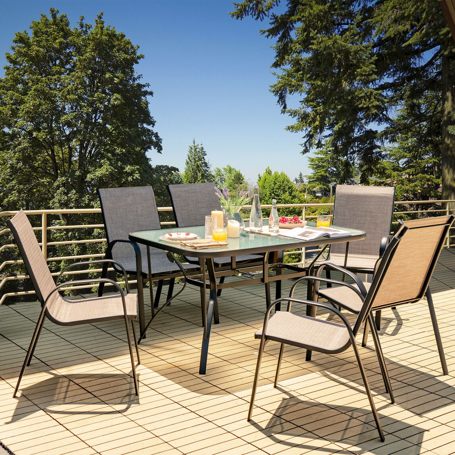 Clihome CL-10407+ Patio-Dining-Sets - View #6
