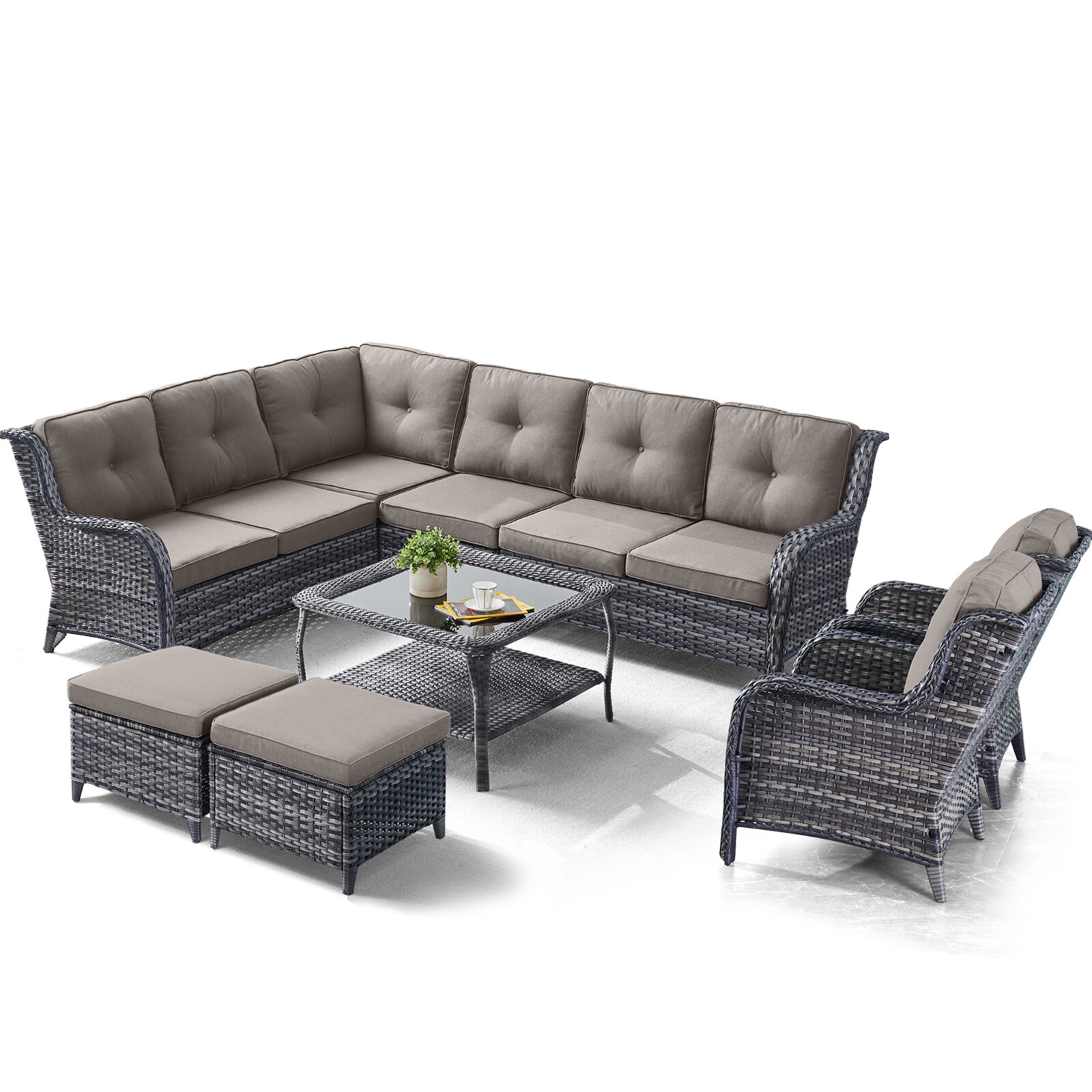 Rilyson FS55575961716-2 Patio-Conversation-Sets - View #3