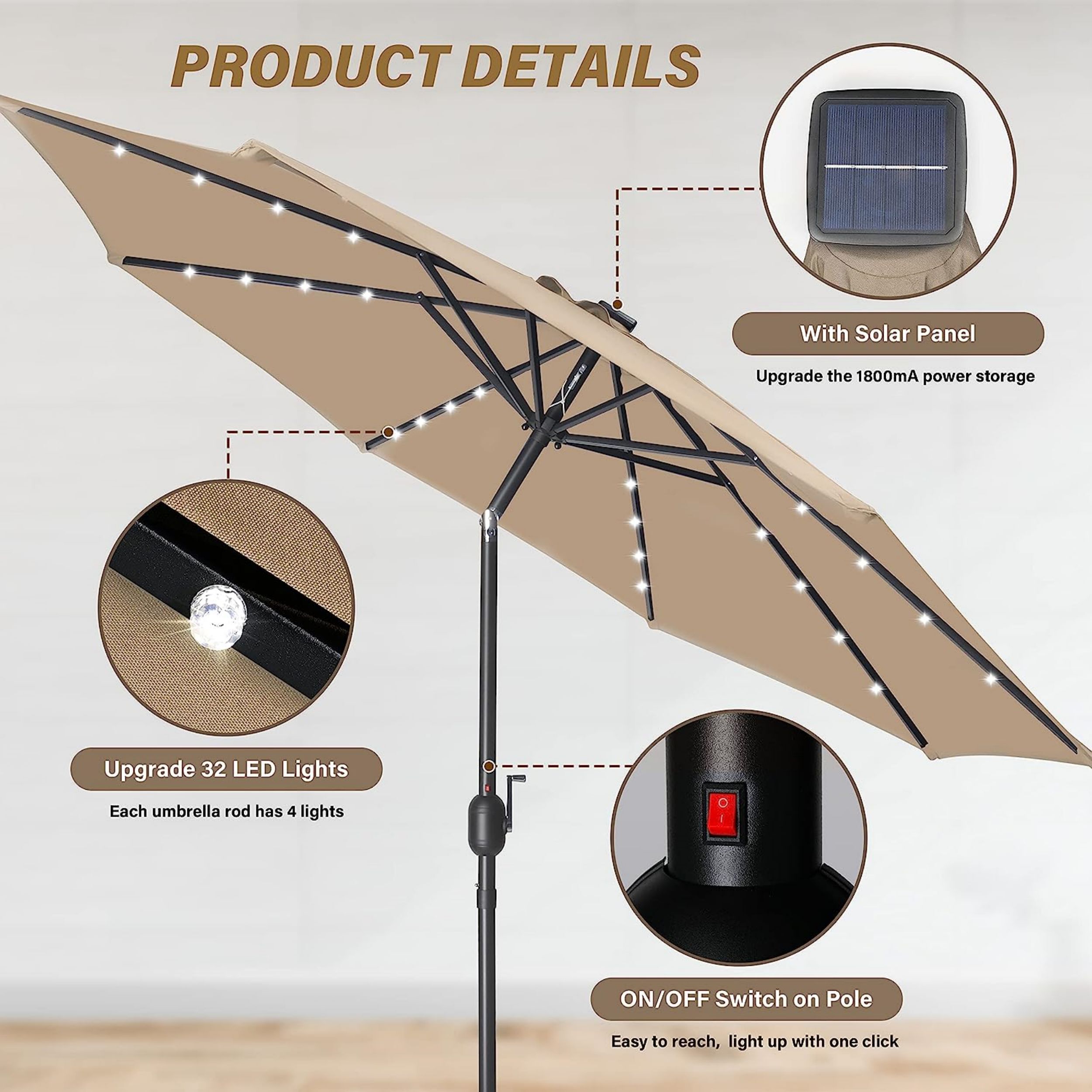 Miki Shinly DHS-1987-59QI Umbrellas-2 - View #4