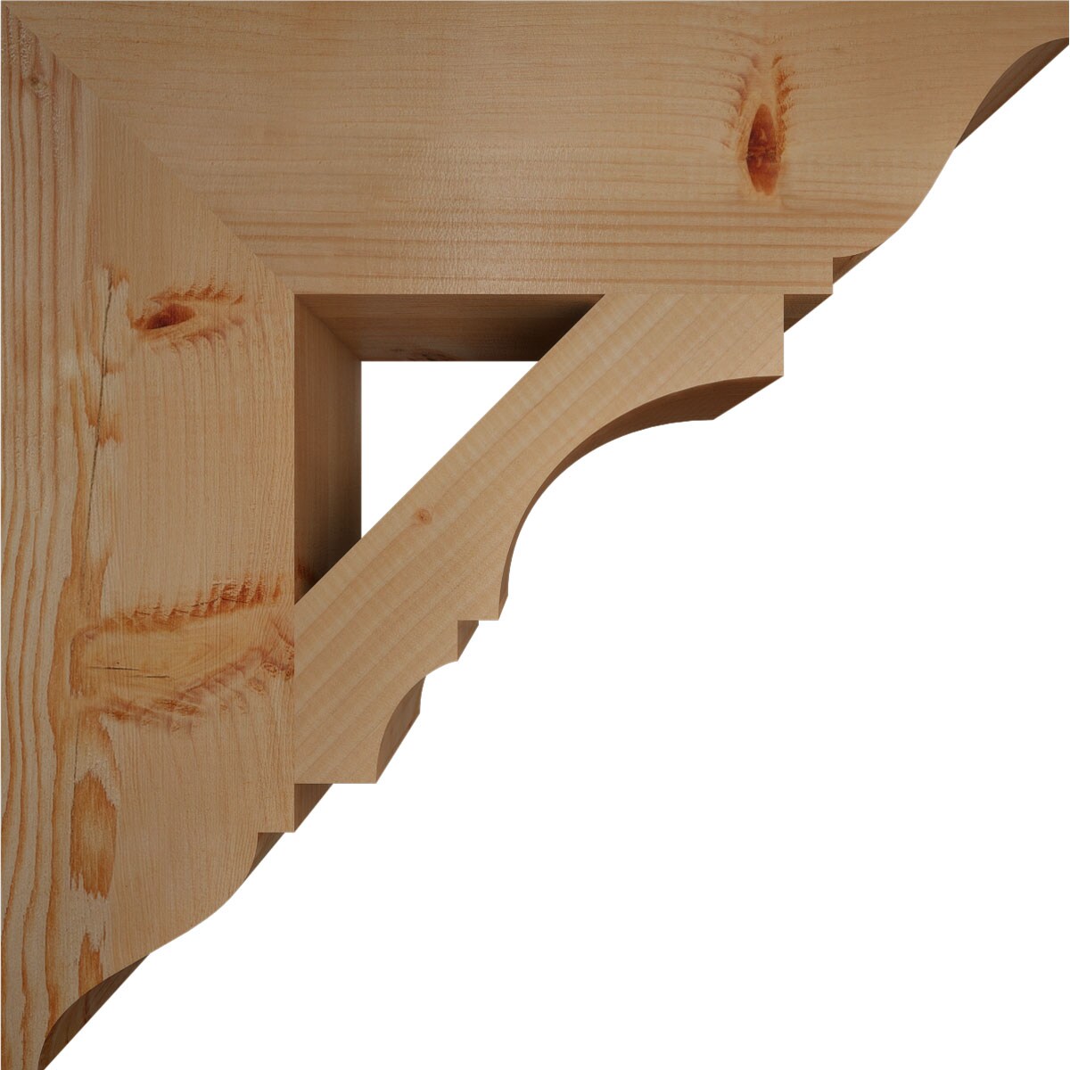 Ekena Millwork BKT06X22X22BOA01SDF Exterior-Brackets-Braces - View #3
