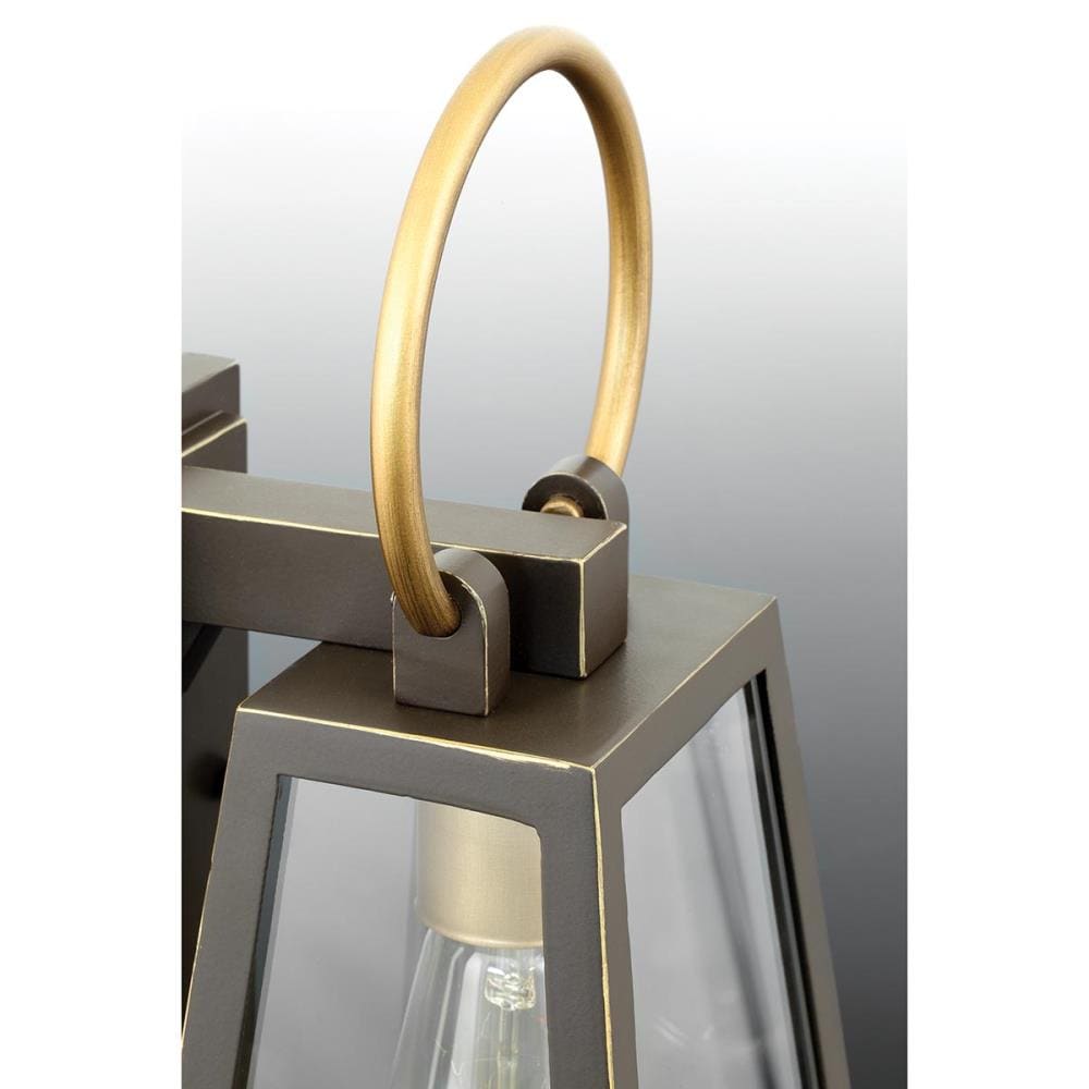 Barnett Bronze Glass Indoor/Outdoor Hanging Lantern