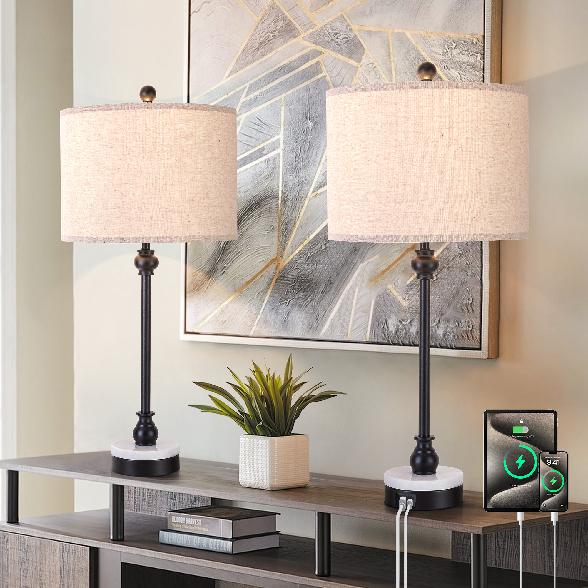 Maxax T264-BK Table-Lamps - View #3