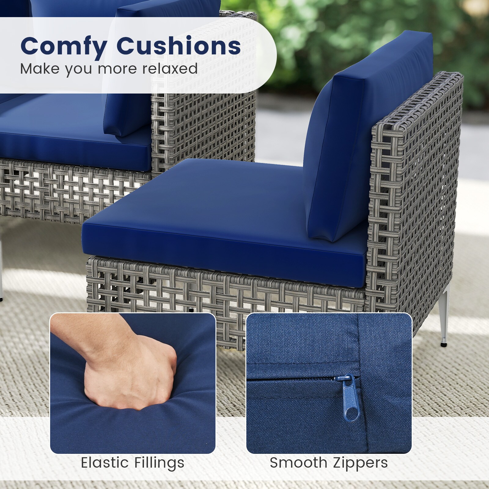 Slickblue D-CO-+YN86047WH Patio-Conversation-Sets - View #4
