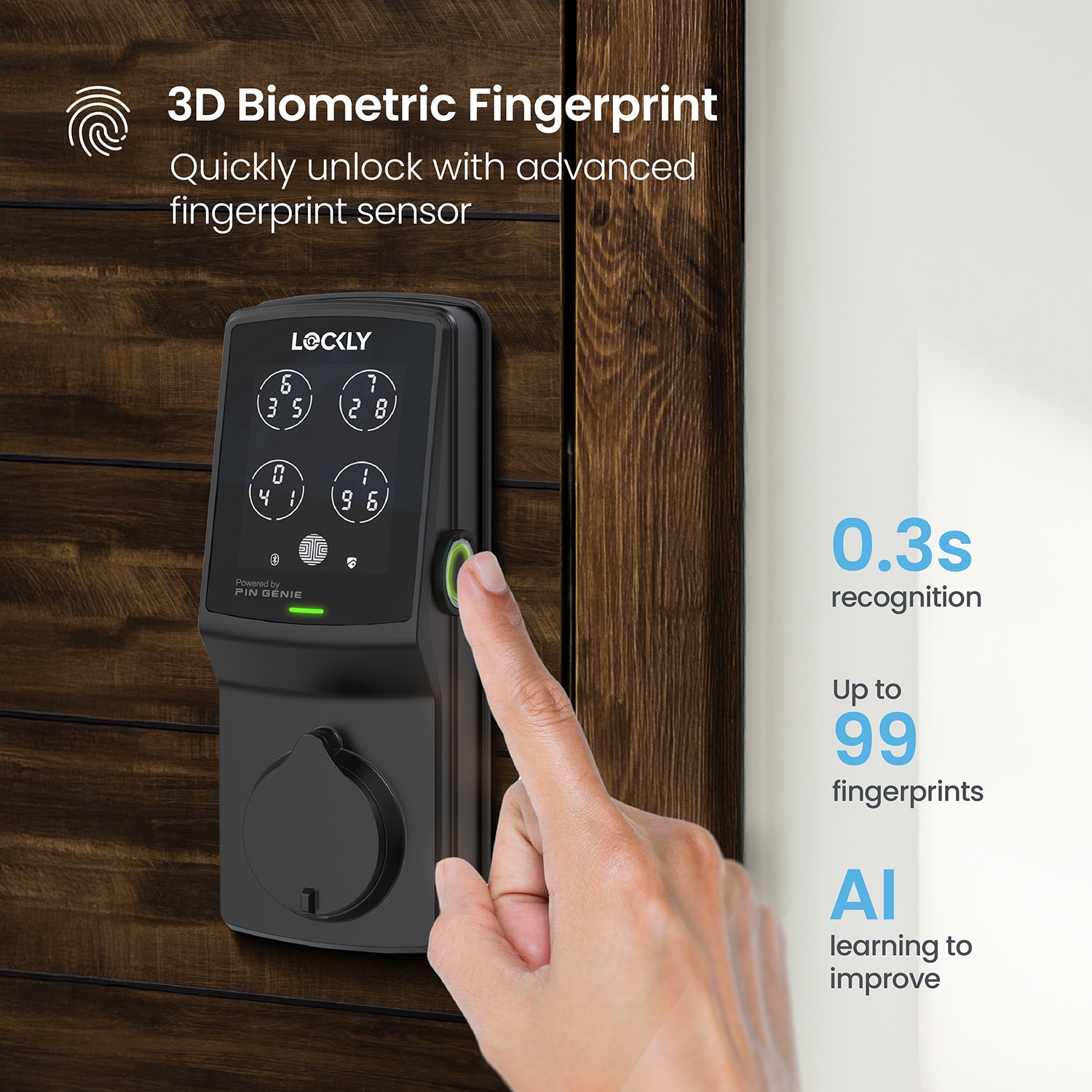 Lockly PGD 728F MB Electronic-Door-Locks - View #4