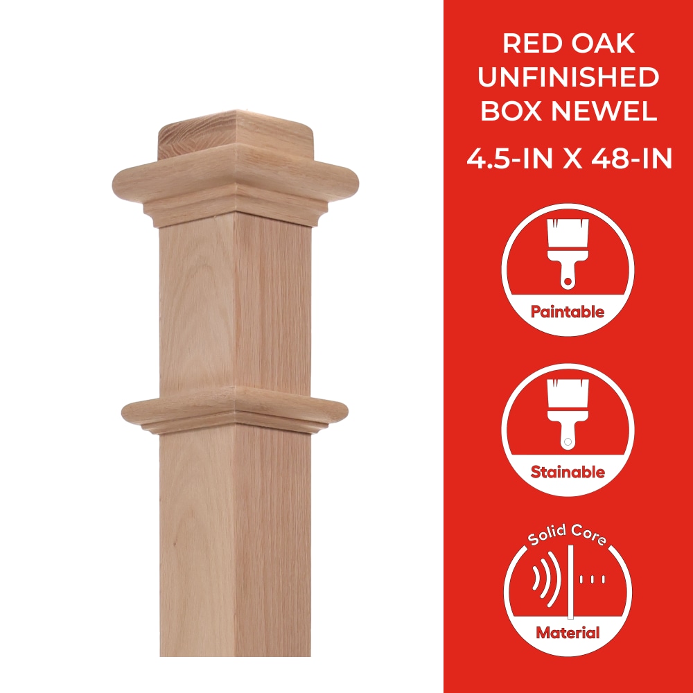 RELIABILT WG960OAK Interior-Stairpart-Newel-Posts - View #2