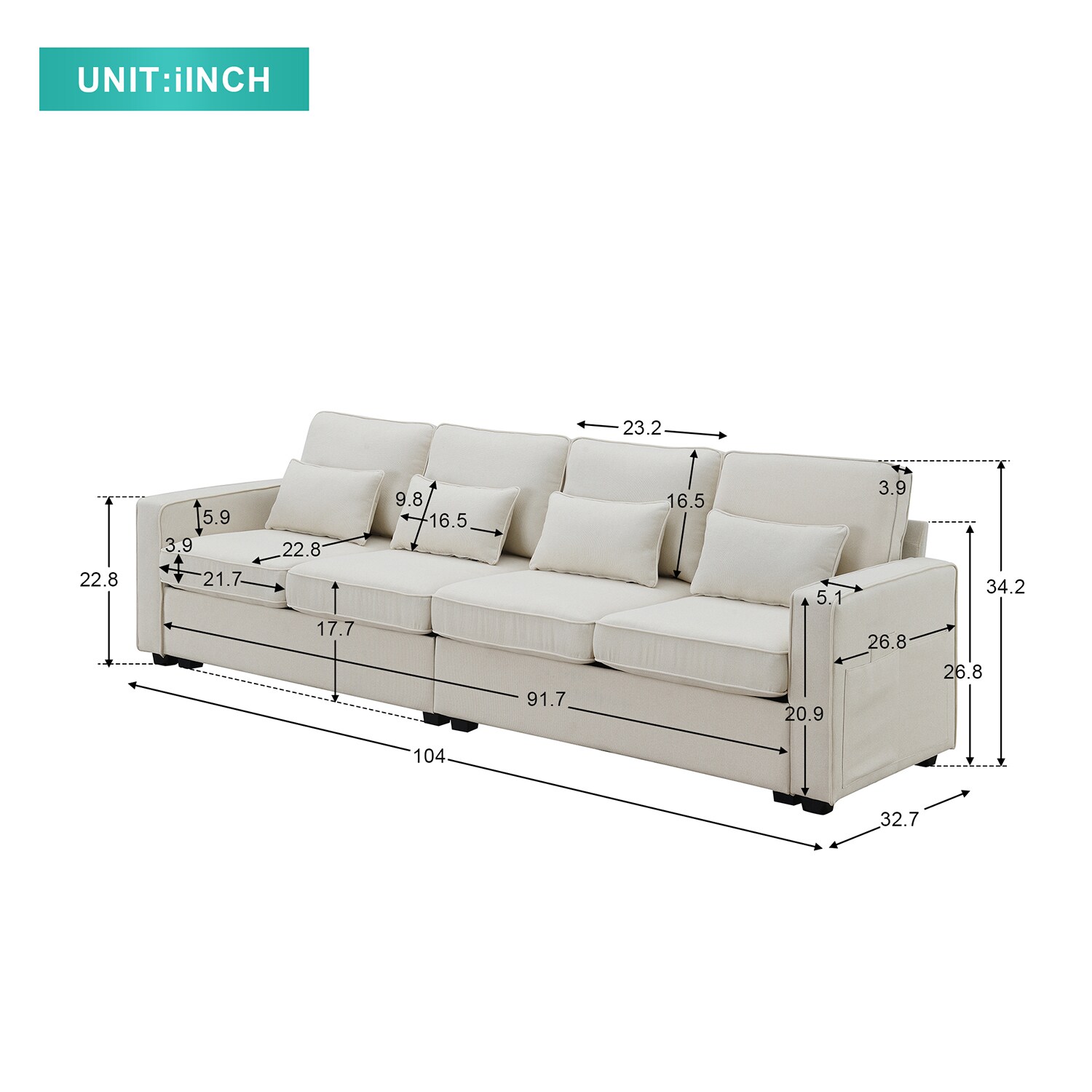 GZMR GZ-GN3886A Sofas-Loveseats - View #12