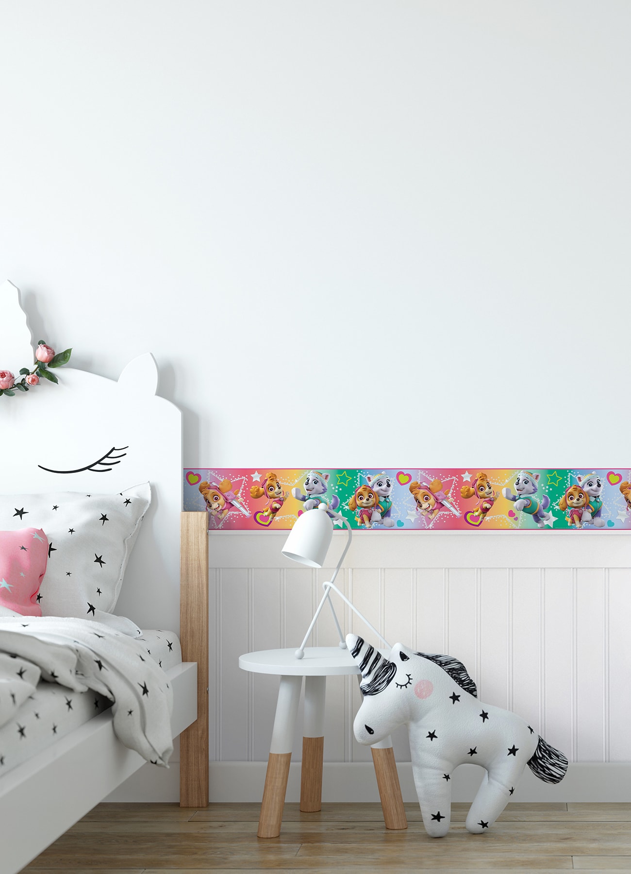 RoomMates 6-in Multicolor Self-adhesive Wallpaper Border in the ...