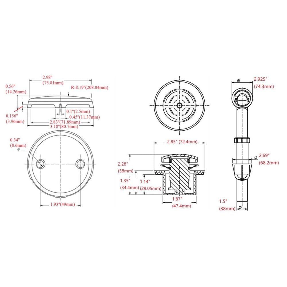 Design House 522706 Tub-Drain - View #4