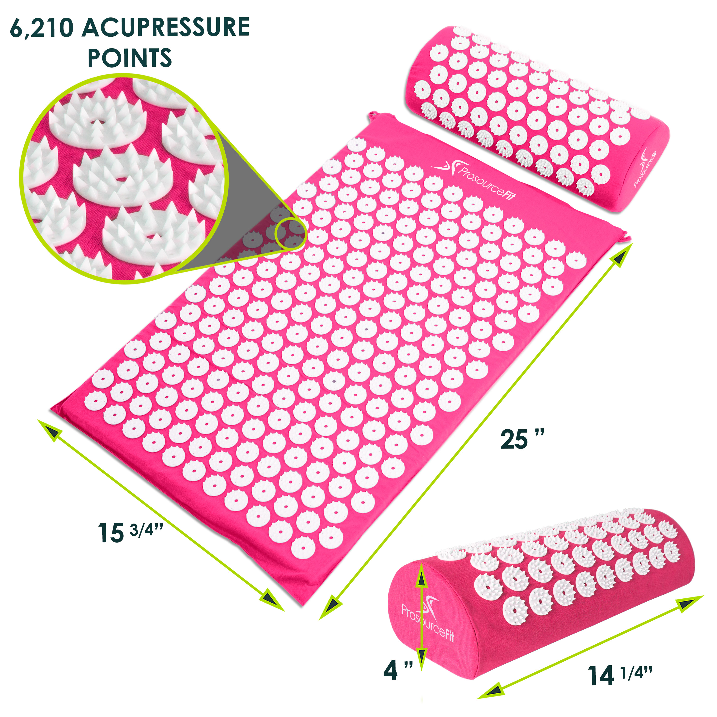 ProsourceFit PS1204PINK Stretching-Recovery - View #3
