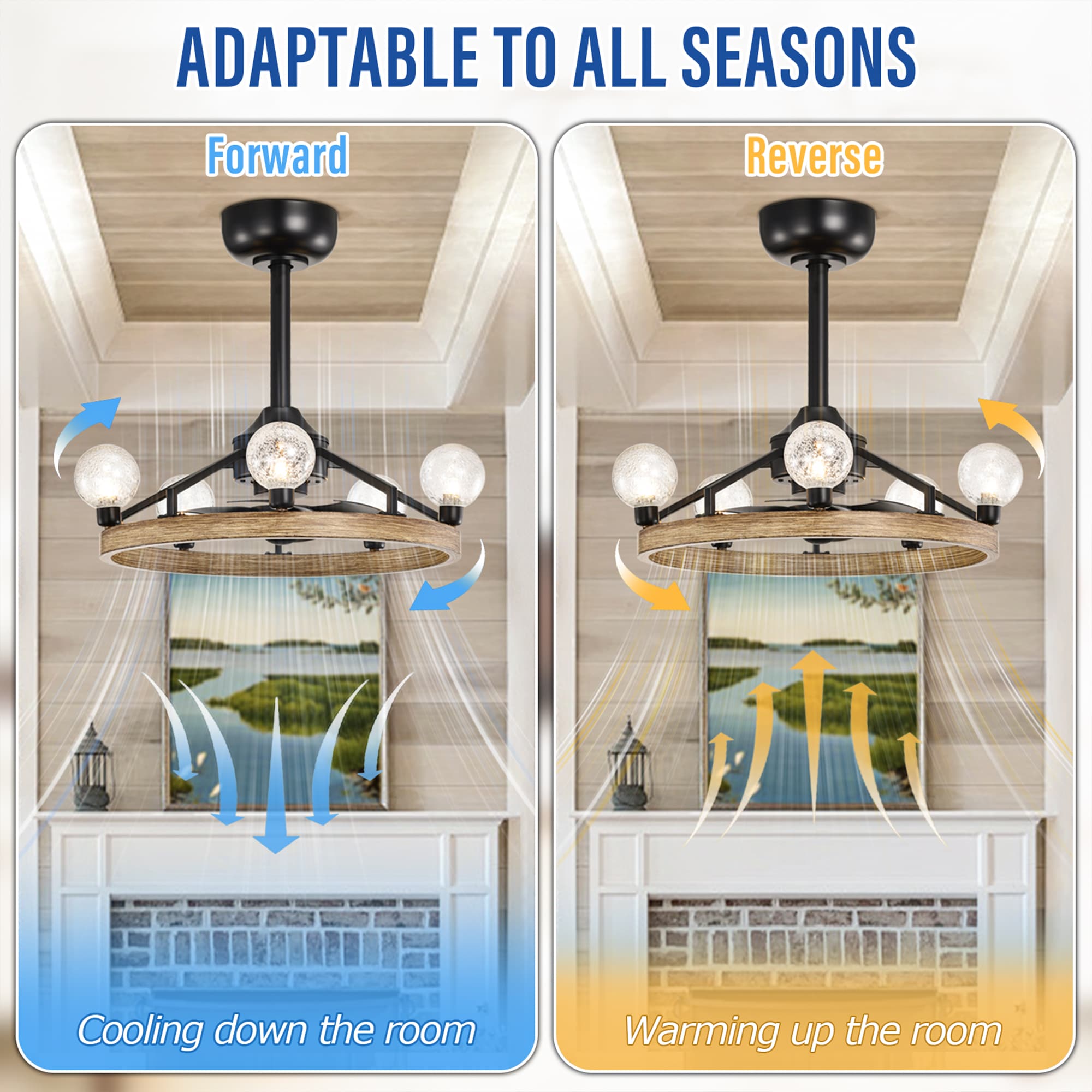 Maxax 26008-5BK Ceiling-Fans - View #5