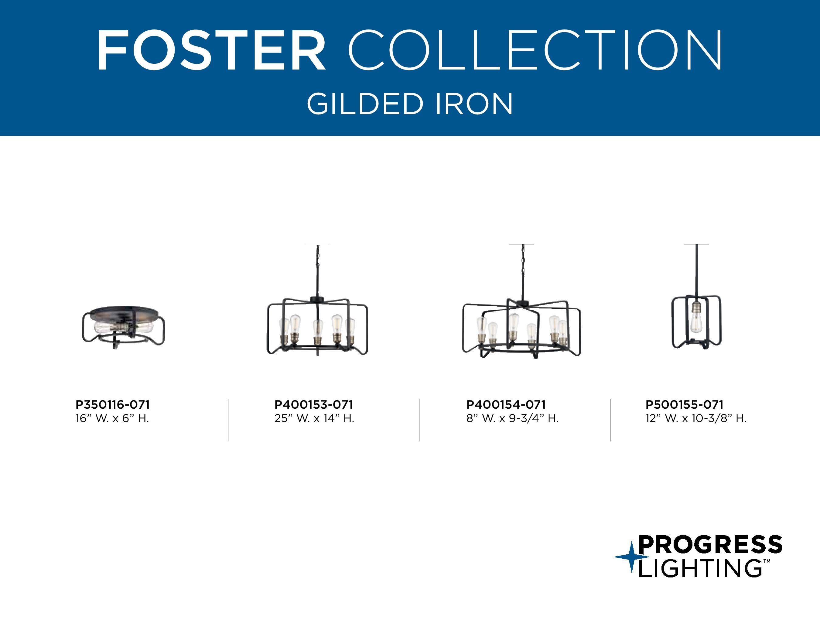 Black Iron 6-Light Cage Chandelier