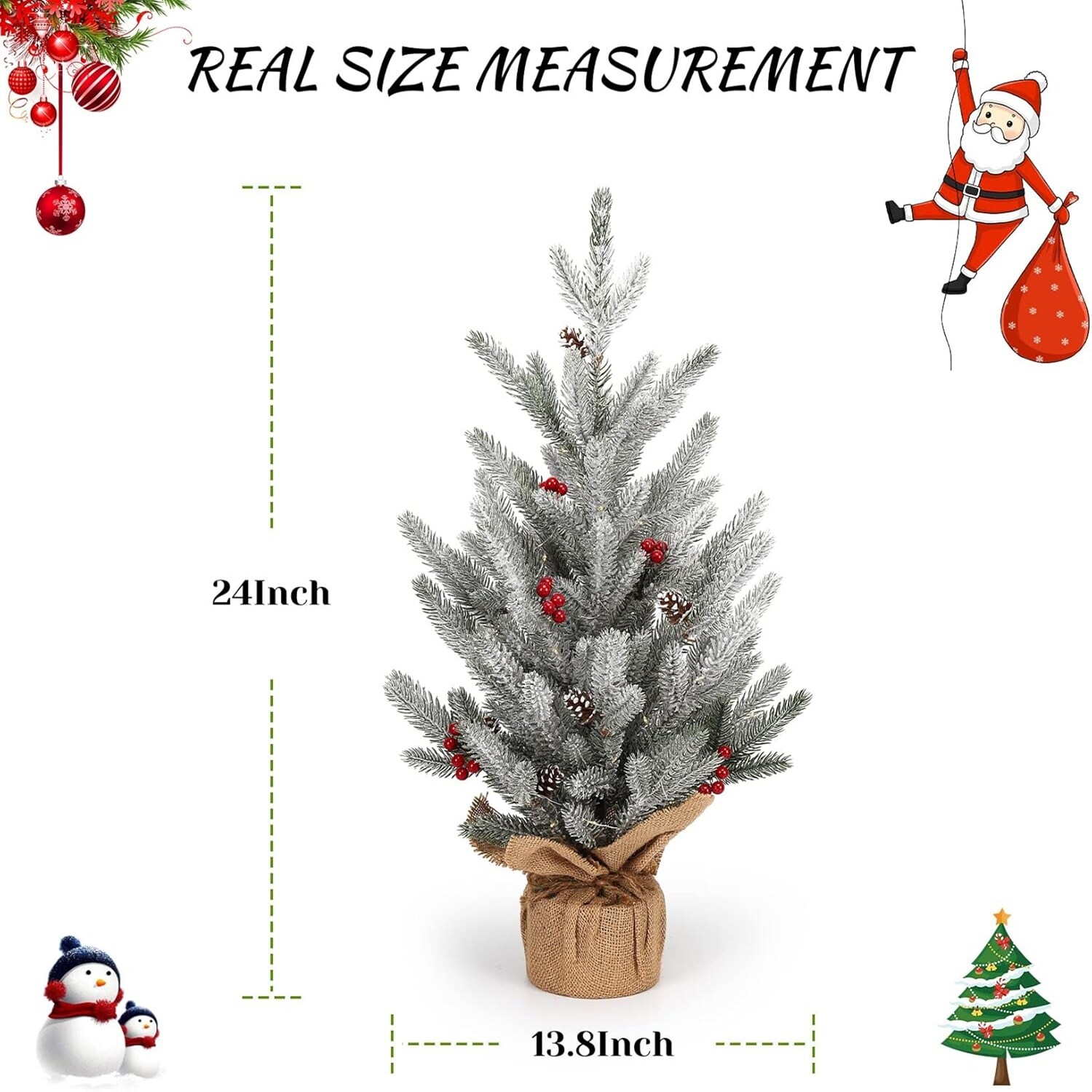 Garvee LSCD-QH-PHO-0VIVXR3C Artificial-Christmas-Garland - View #6