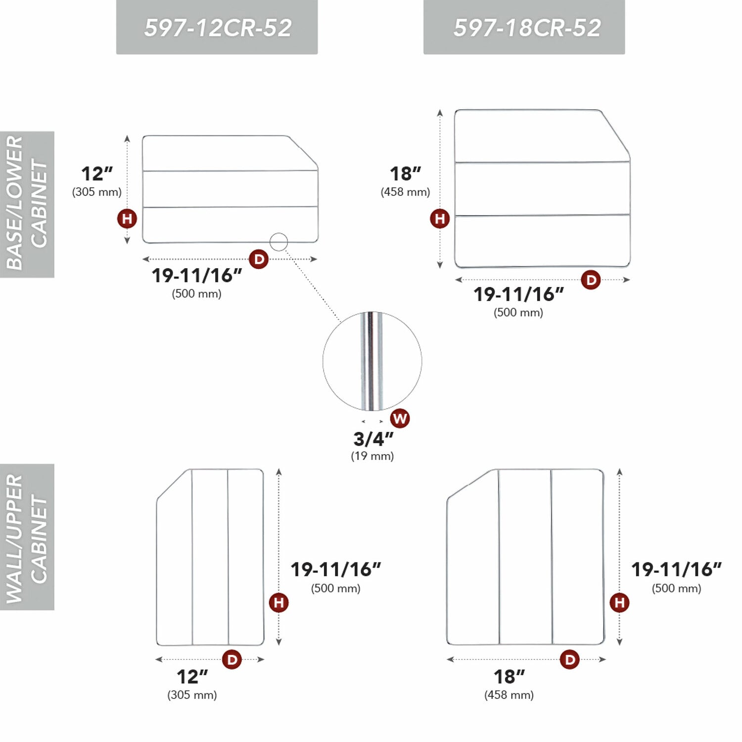 Rev-A-Shelf 395799 Pull-Out-Cabinet-Baskets - View #3