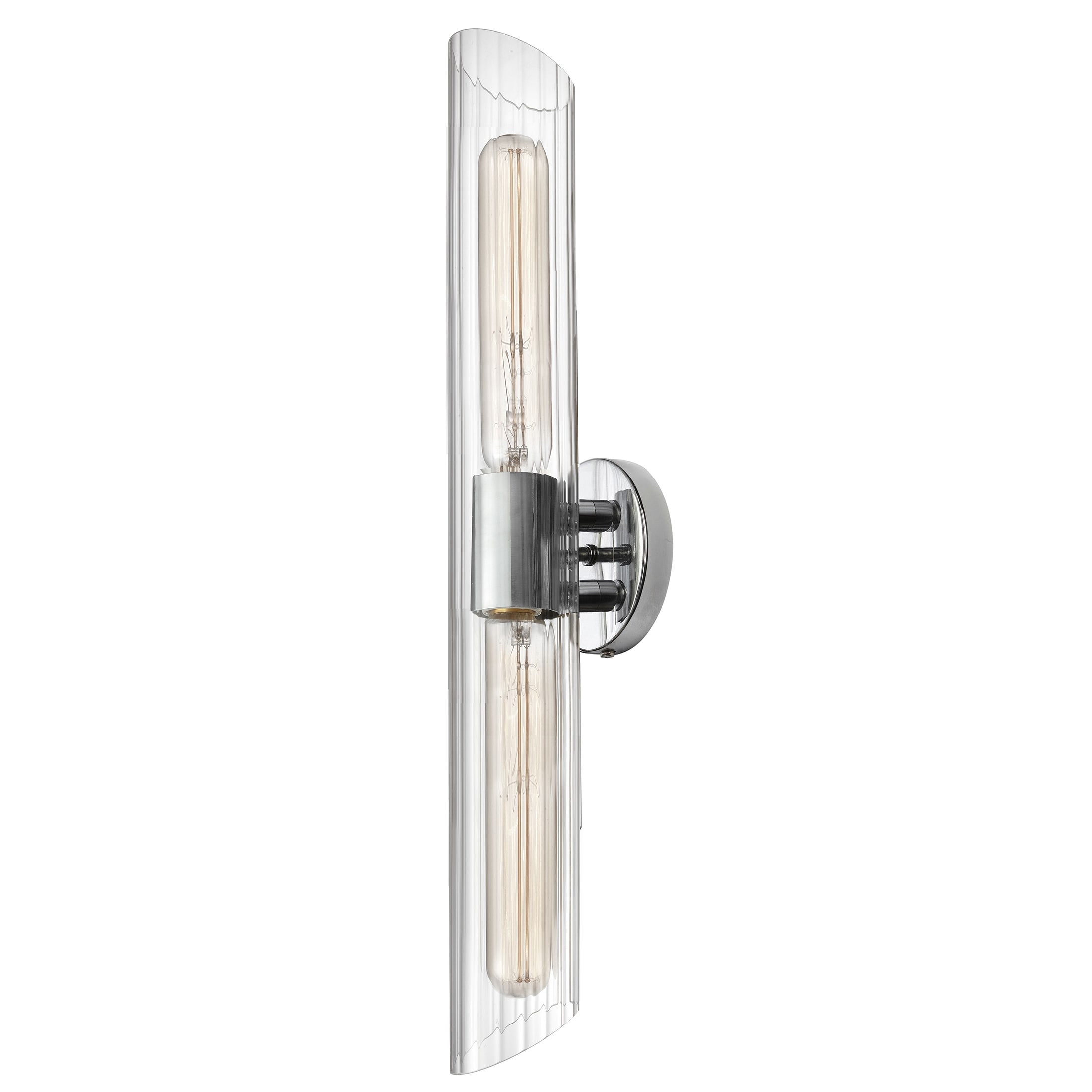 Dainolite SAM-252W-PC Samantha 25-in 2 -Light Polished Chrome Transitional Vanity light
