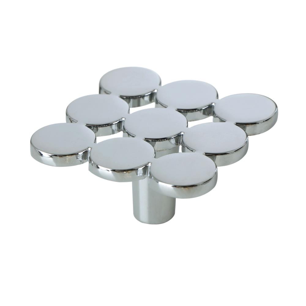 Utopia Alley HW338PLCH021-5 HW338XXX 1-9/10-in Chrome Square Classic Cabinet Knob