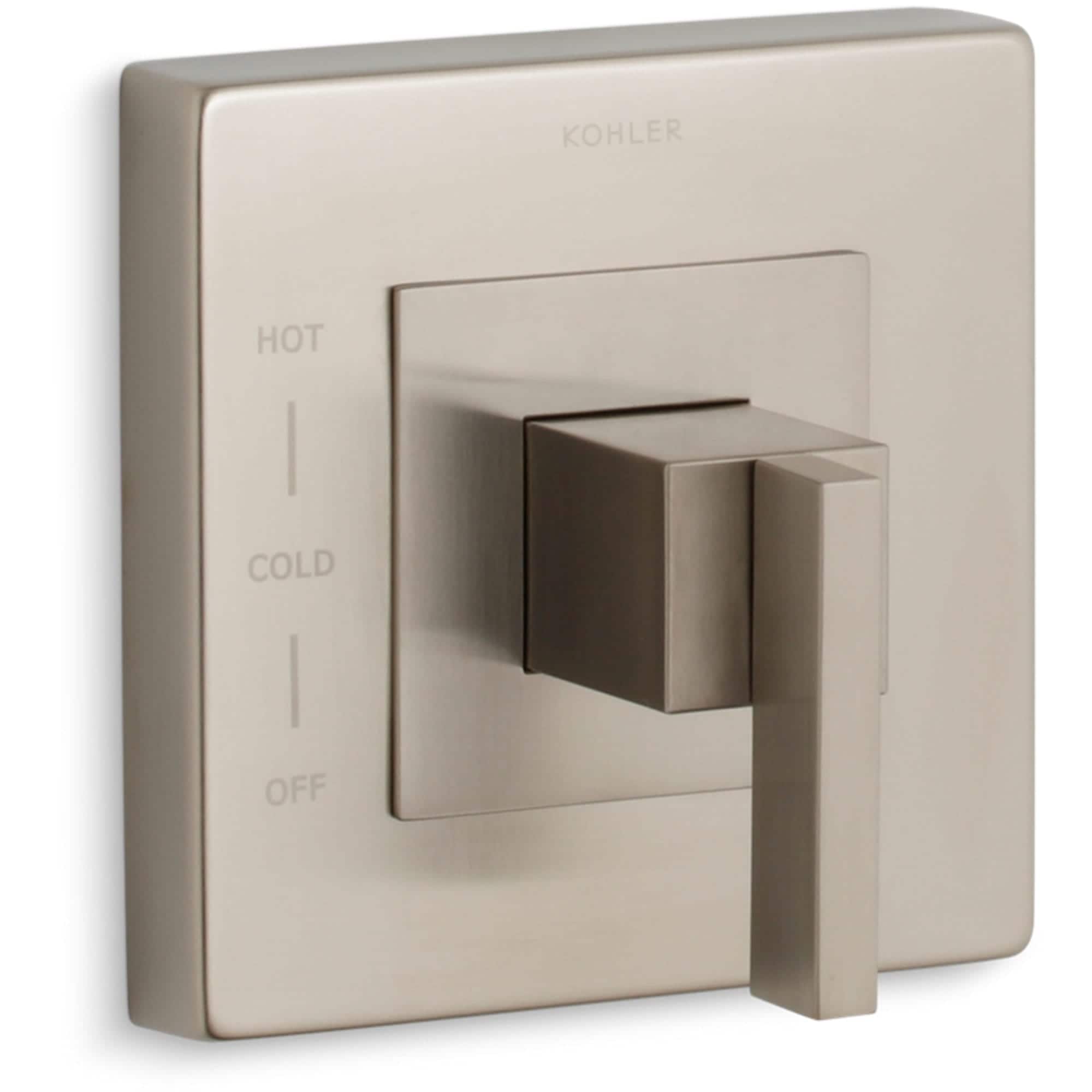 KOHLER TS14671-4-BN Vibrant Brushed Nickel Lever Shower Faucet Handle
