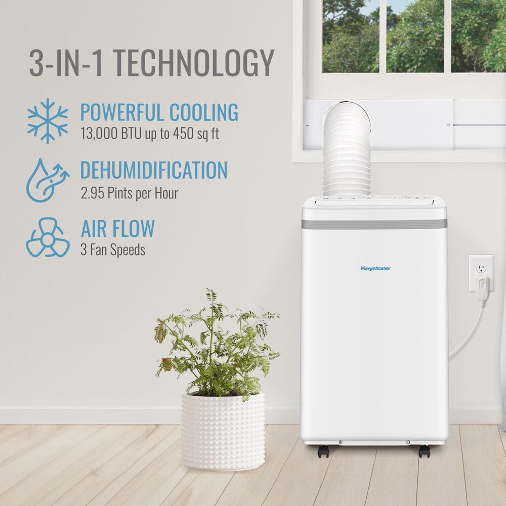 Keystone KSTAP13MFC Portable-Air-Conditioners - View #3