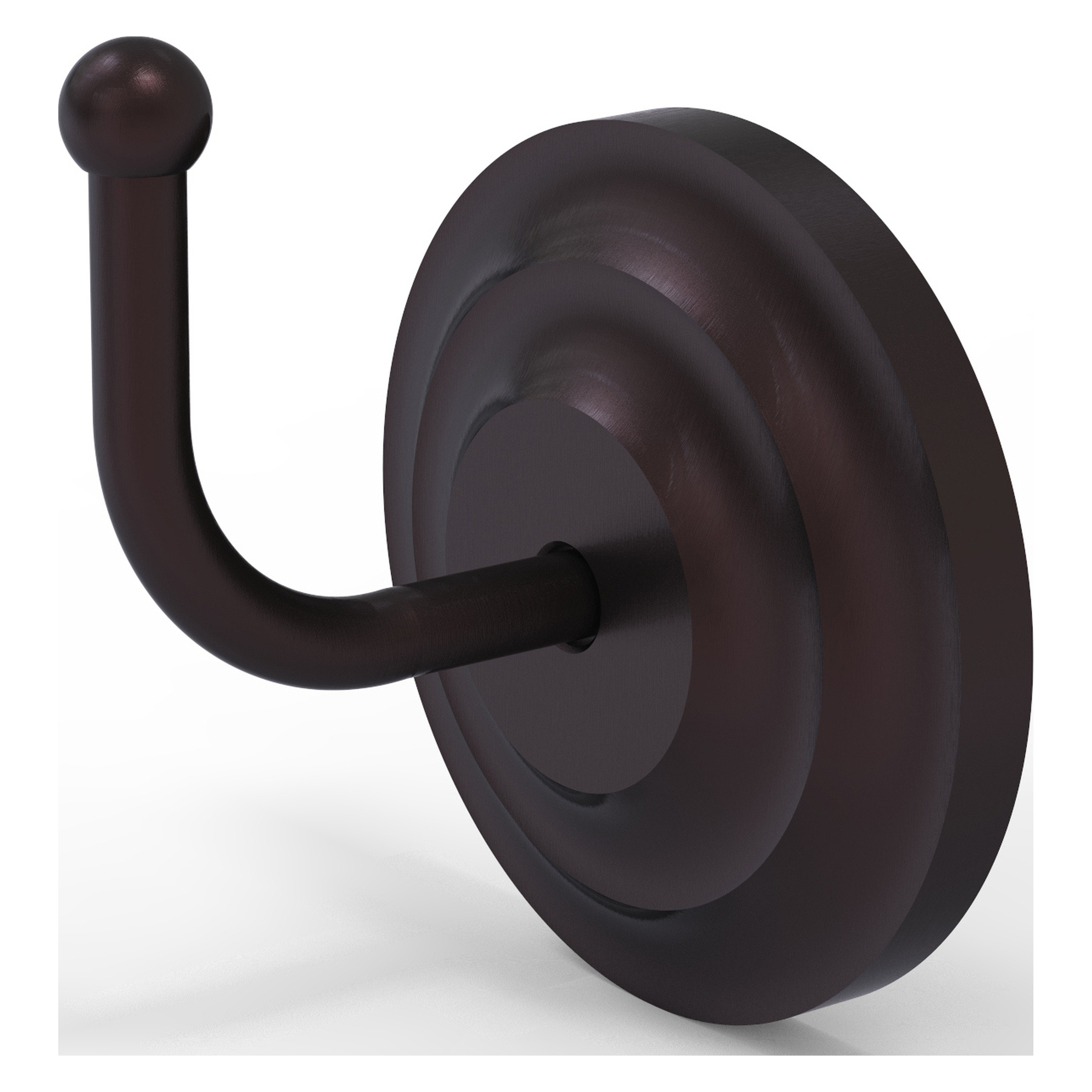 Allied Brass QN-H1-ABZ Que New Antique Bronze Single -Hook Wall mount Towel Hook