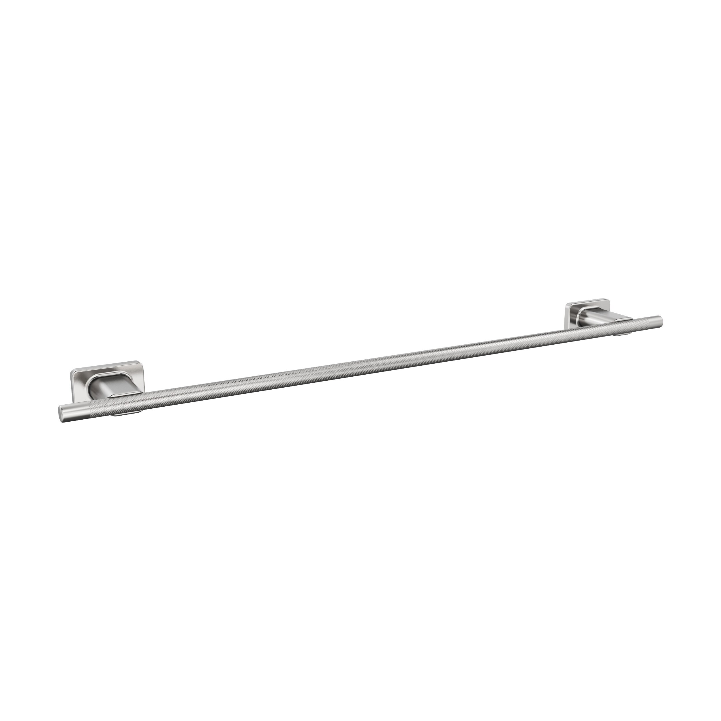 Amerock BH2661526 Bronx 24-in Chrome Wall mount Single Towel Bar