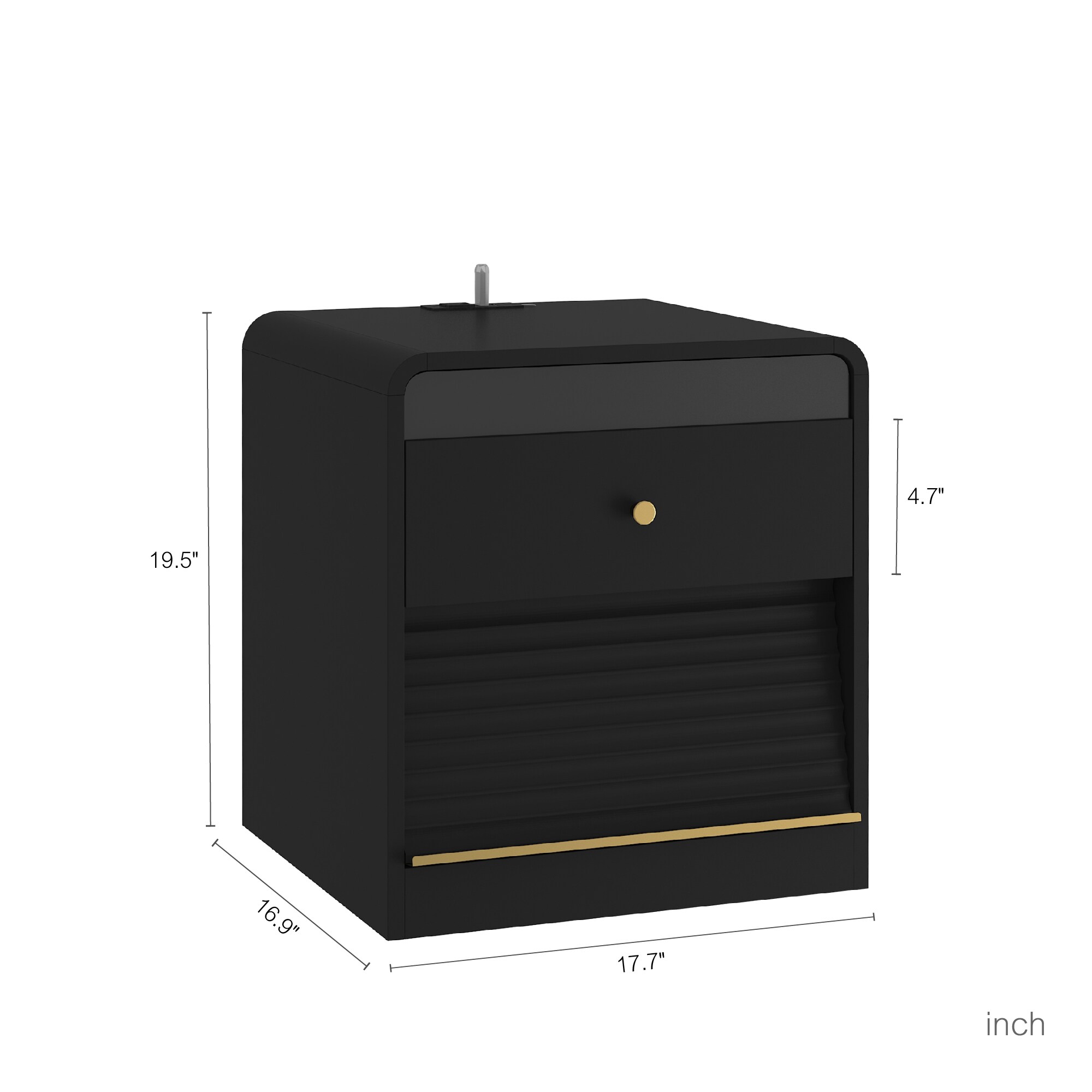 GLANZEND 6514MX4XY nightstands - View #3