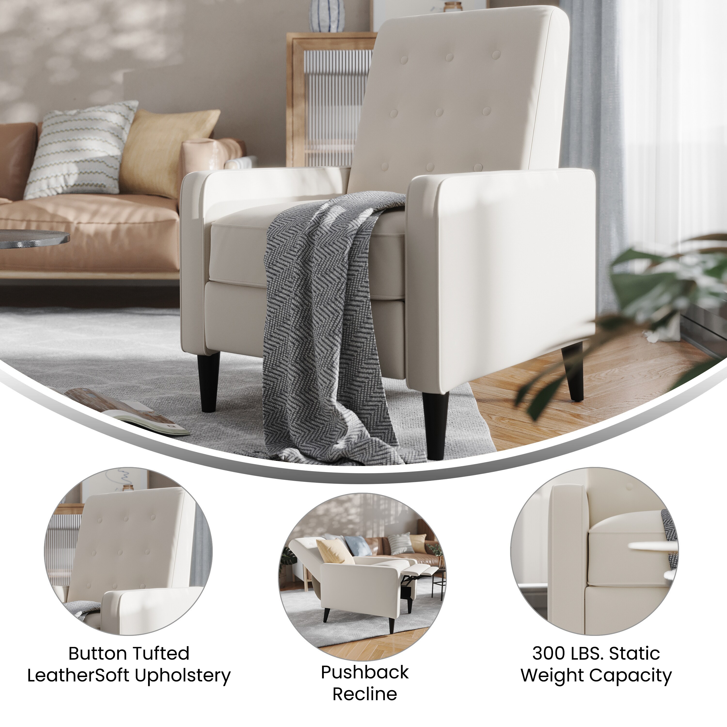 Flash Furniture 196861118869 recliners - View #3