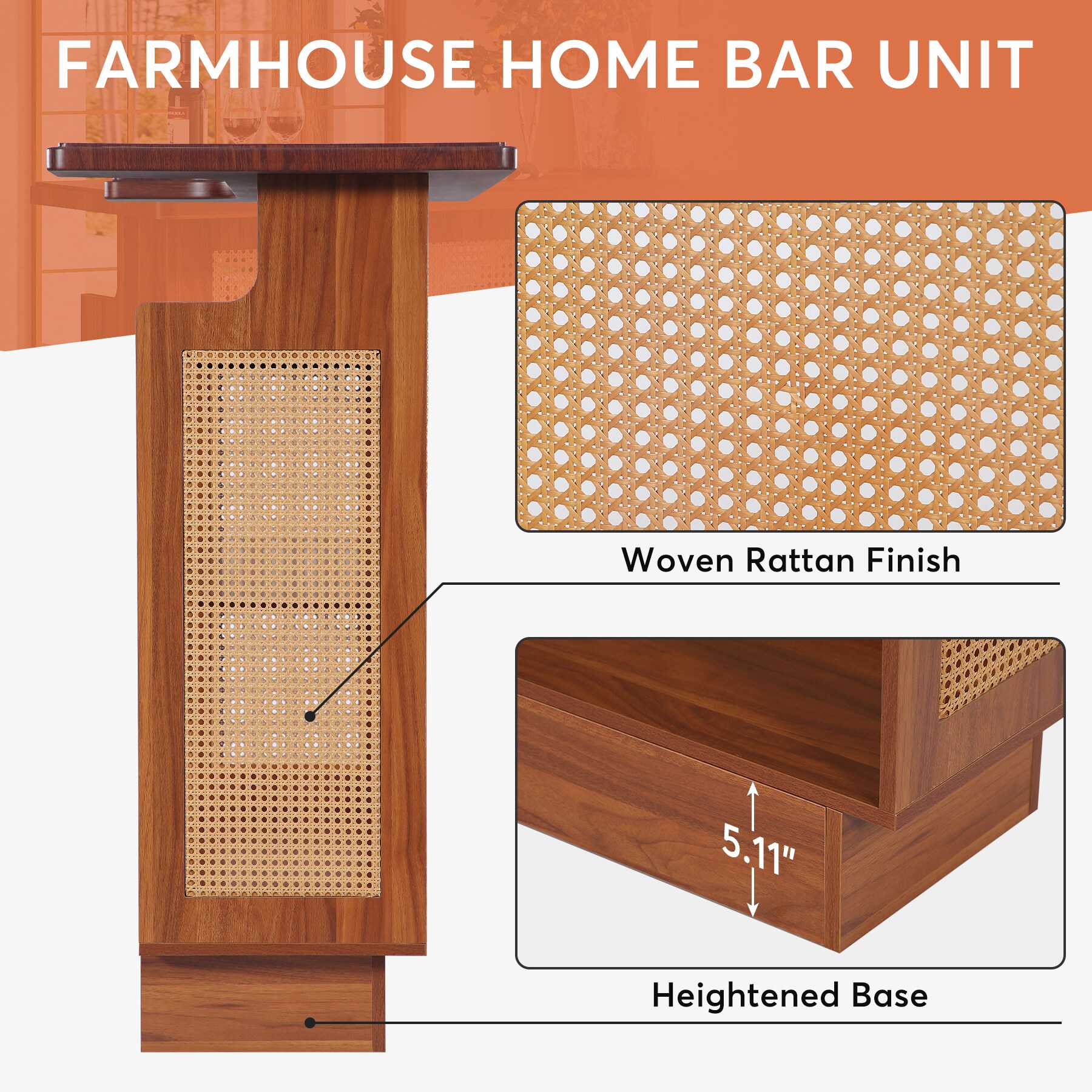 Tribesigns LWFD-XK00380 Home-Bars - View #6