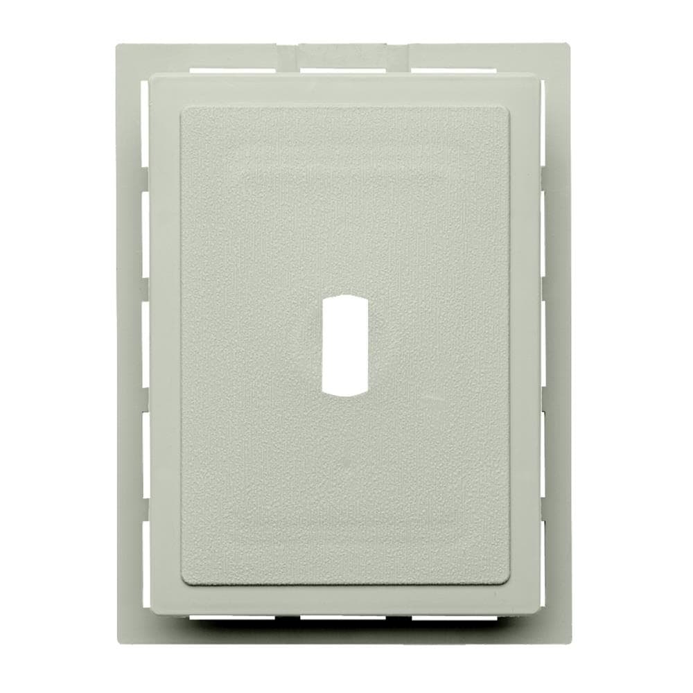 Ply Gem 103463 6-in x 0.875-in Olive Vinyl Universal Mounting Block