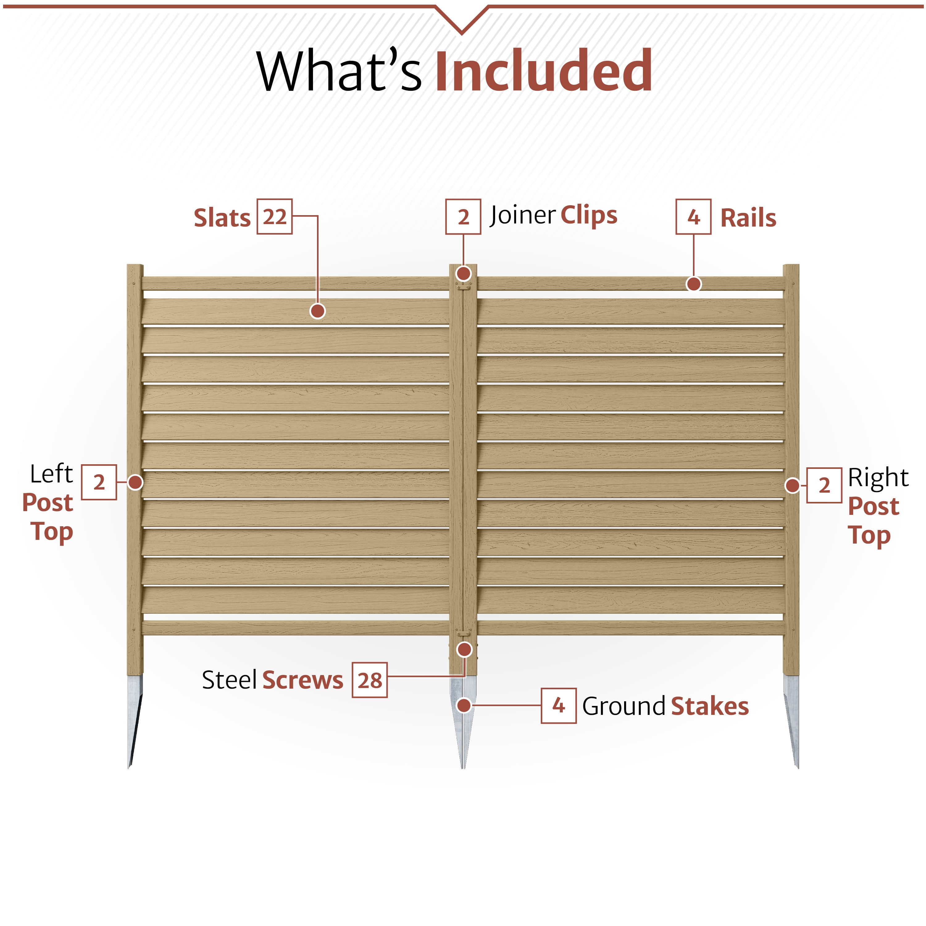 Enclo Privacy Screens EC18011 Outdoor-Privacy-Screen - View #6