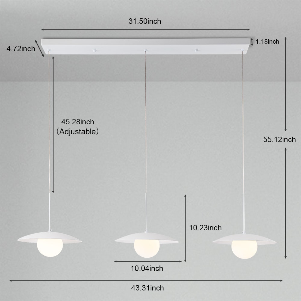 GoYeel ZP042WH03 Pendant-Lights - View #9