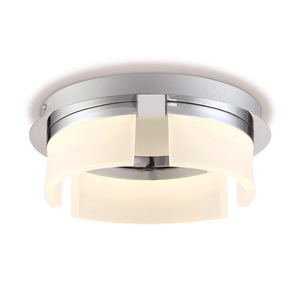 Eurofase 31798-013 Bria 3 -Light 11-in Chrome Integrated LED Flush Mount Light