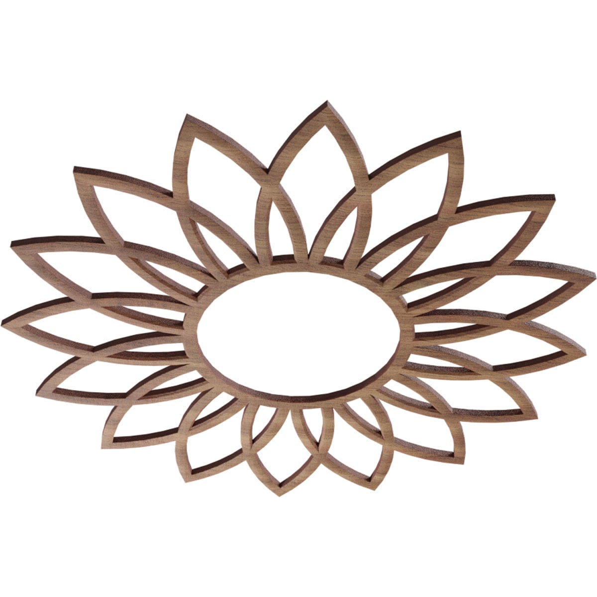 Ekena Millwork CMWP16X16X0250DAWA Ceiling-Medallions - View #2