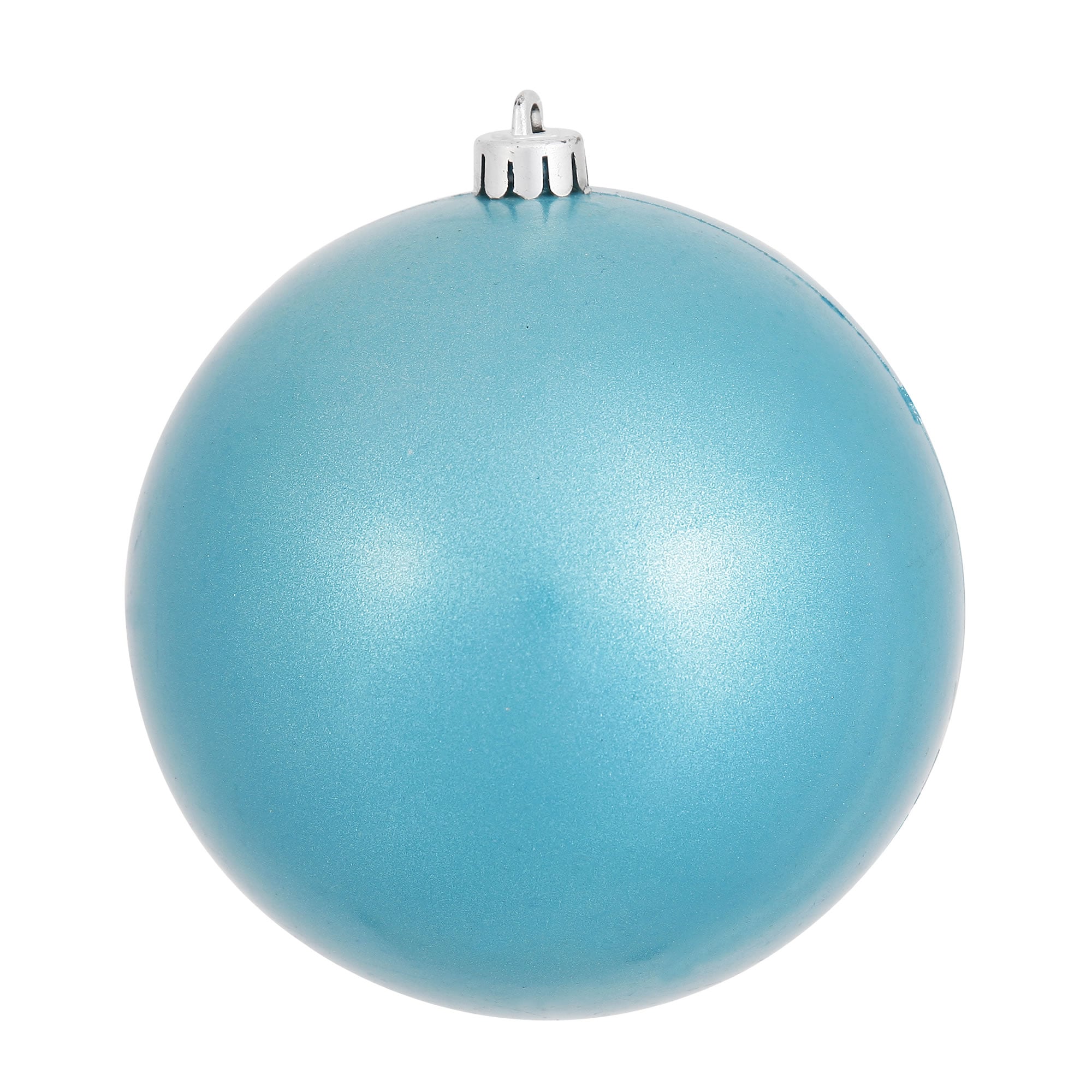 Vickerman N591512DCV 4 -Pack Blue Ball Standard Indoor Ornament set Shatterproof