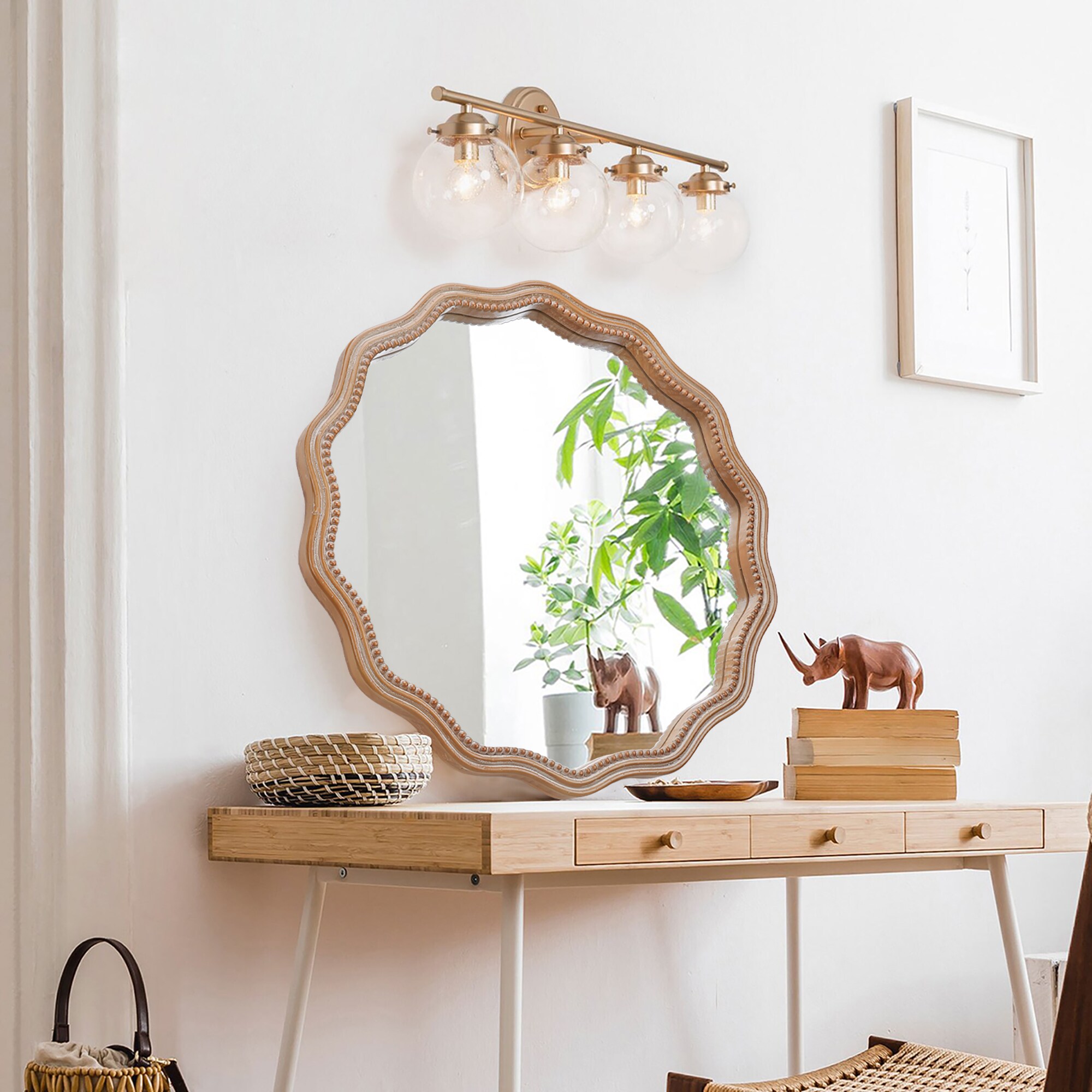 Huluwat P1-5P290646 Framed-Bath-Mirrors - View #4