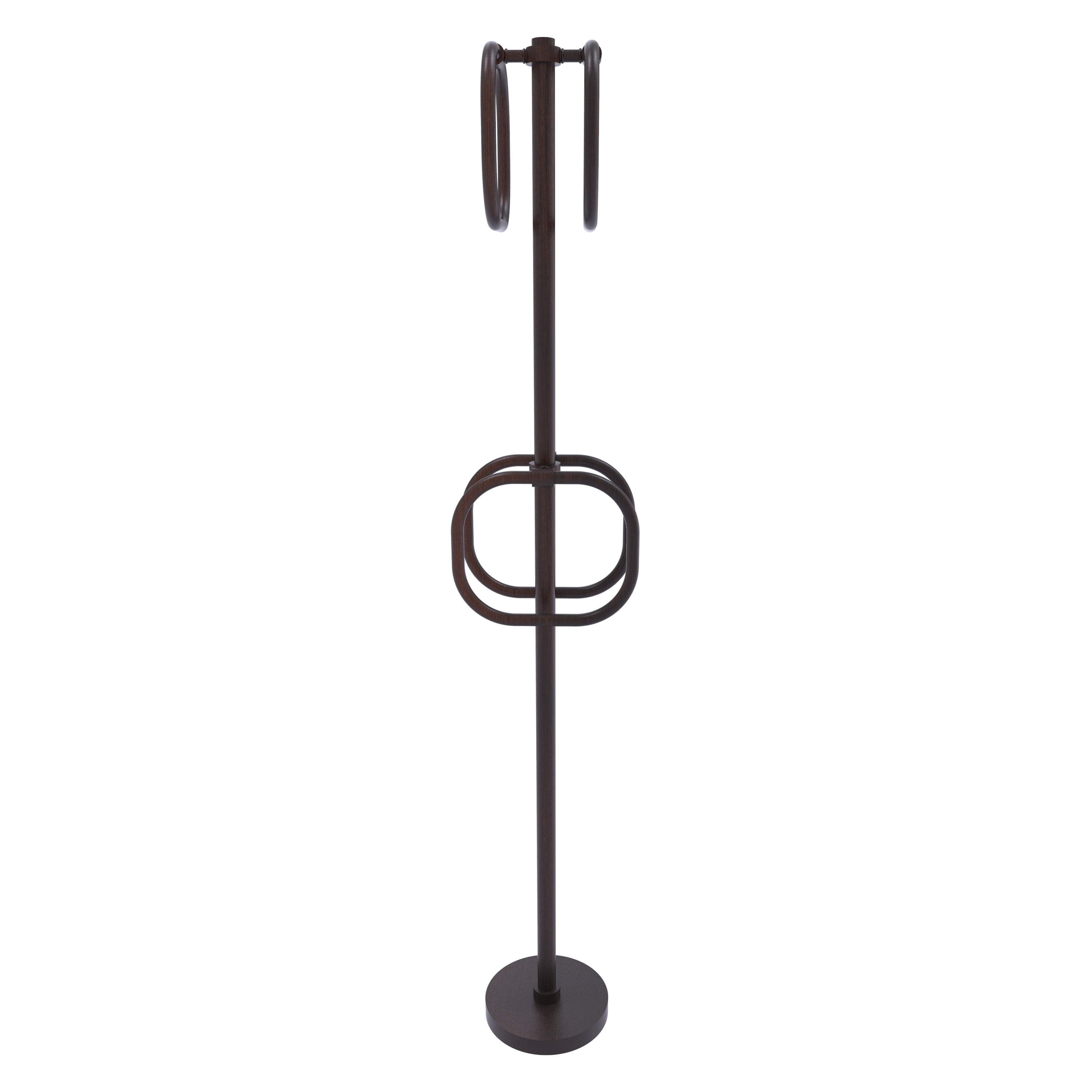 Allied Brass TS-40-VB Venetian Bronze Freestanding floor Single Towel Ring