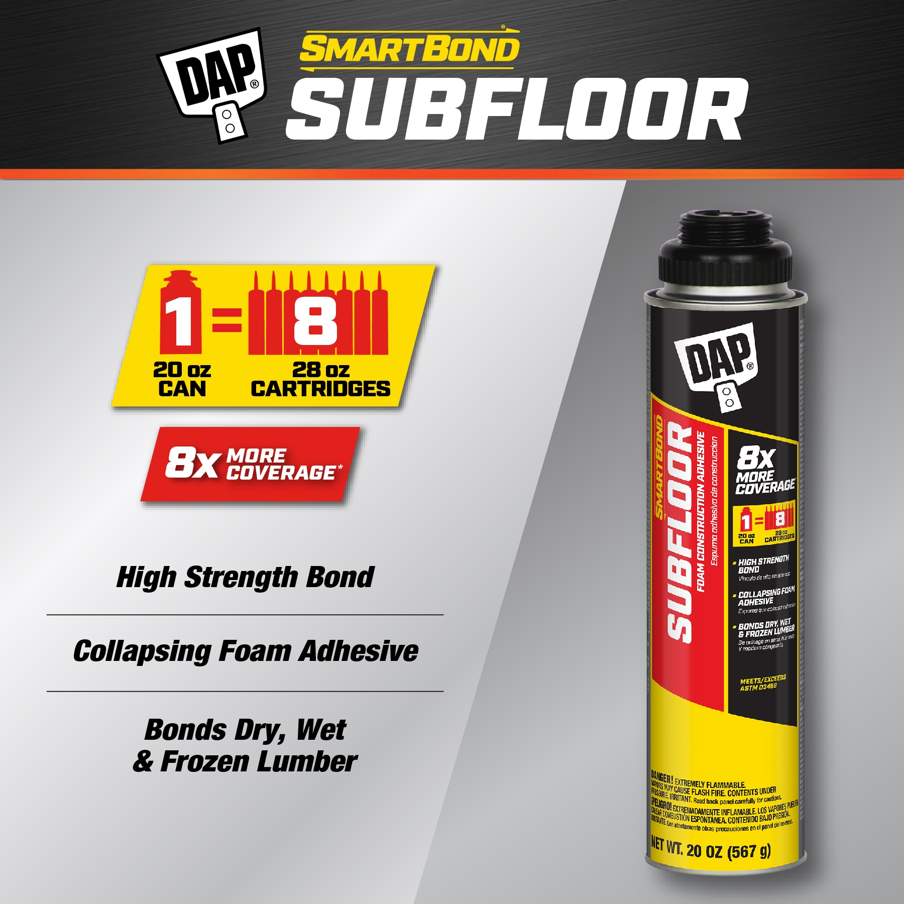DAP 7079800056SOS Construction-Adhesive - View #2