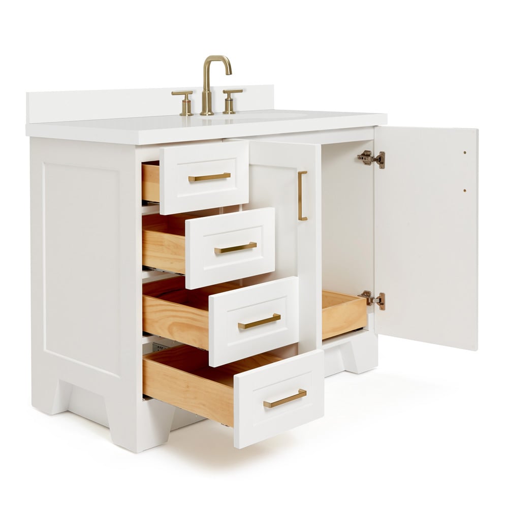 ARIEL Q43SRB-WQO-WHT Bath-Vanity-Combo - View #6