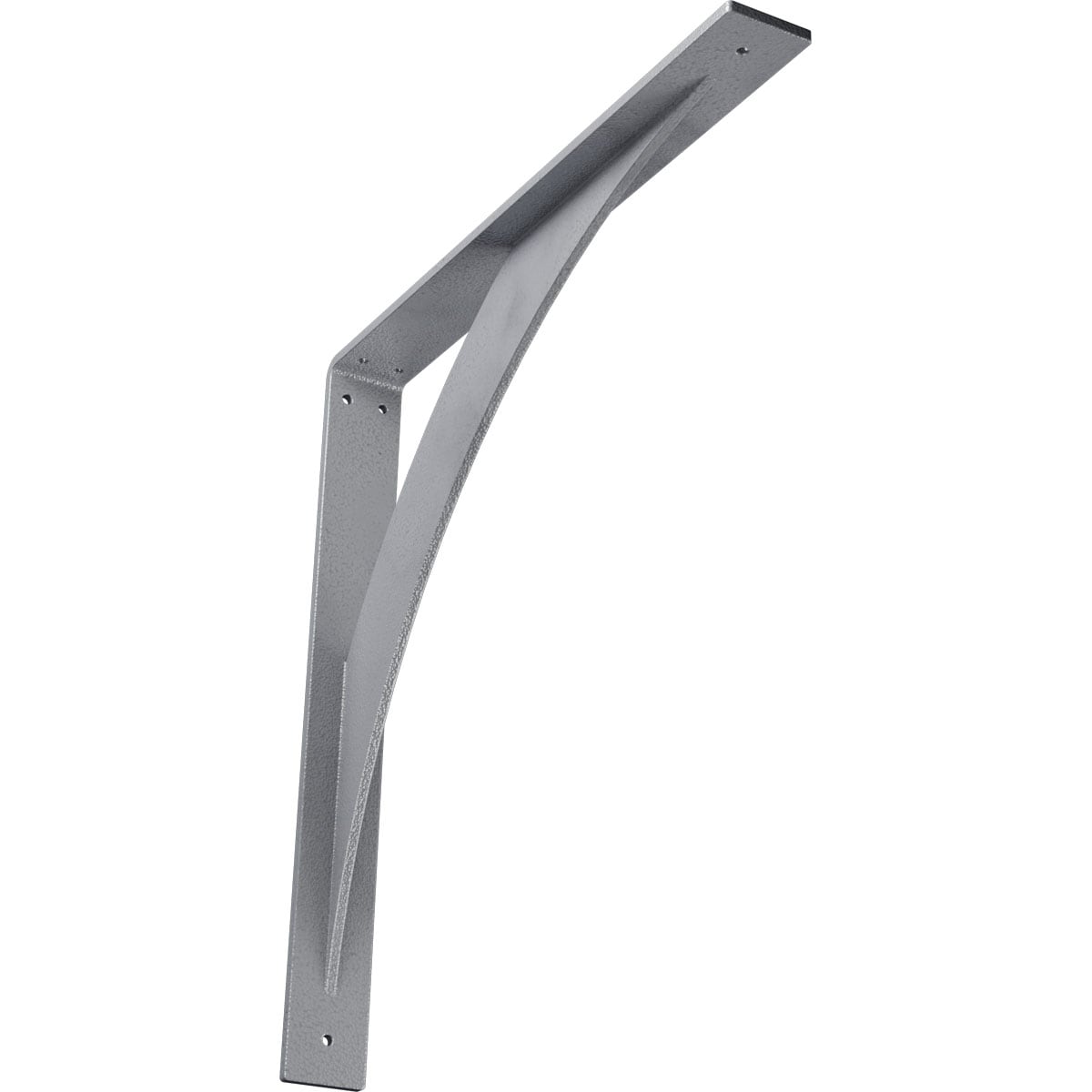 Ekena Millwork BKTM02X18X18LEHLB Legacy 18-in x 2-in x 18-in Blue Steel Countertop support bracket