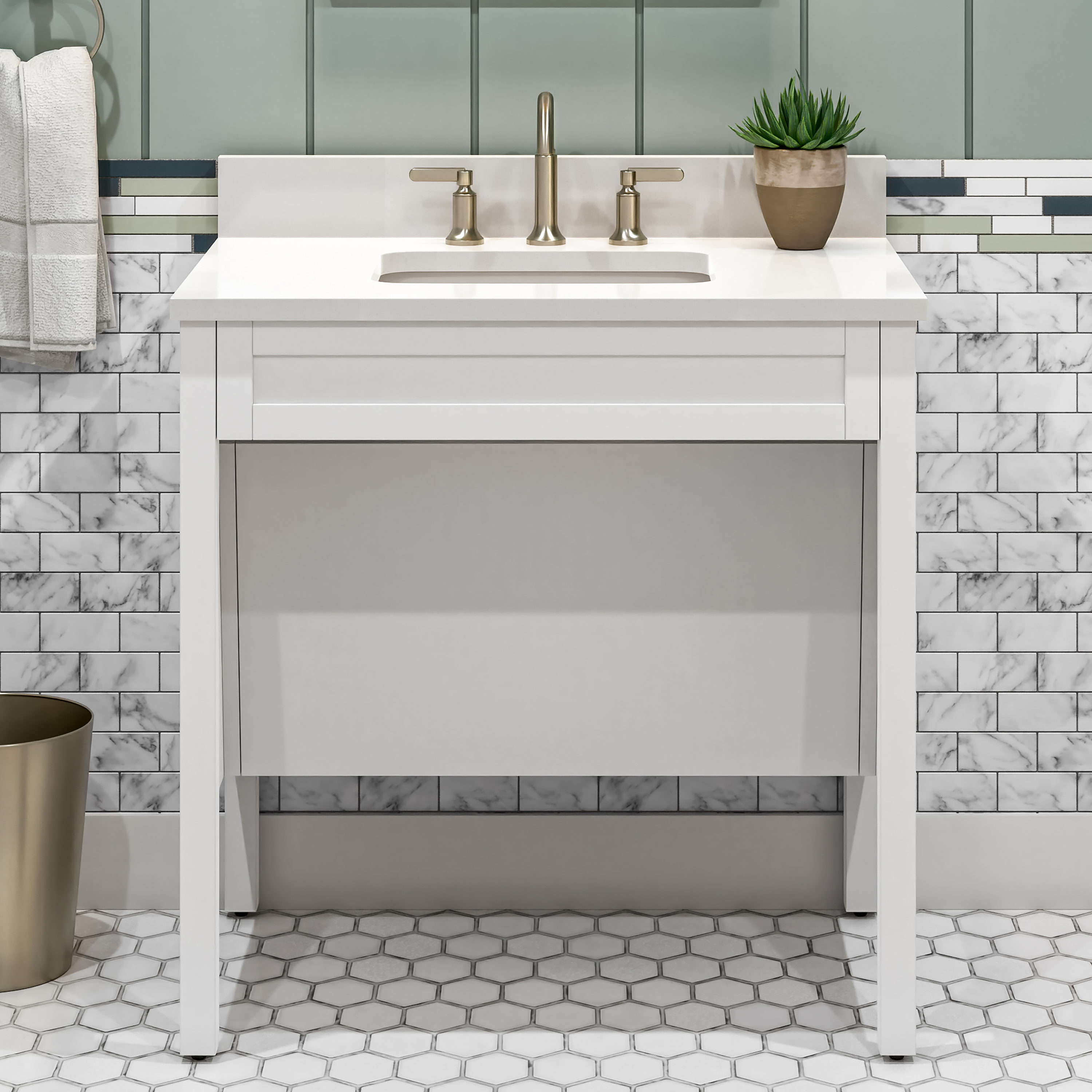 Ada Compliant Bathroom Sink Vanity – Rispa