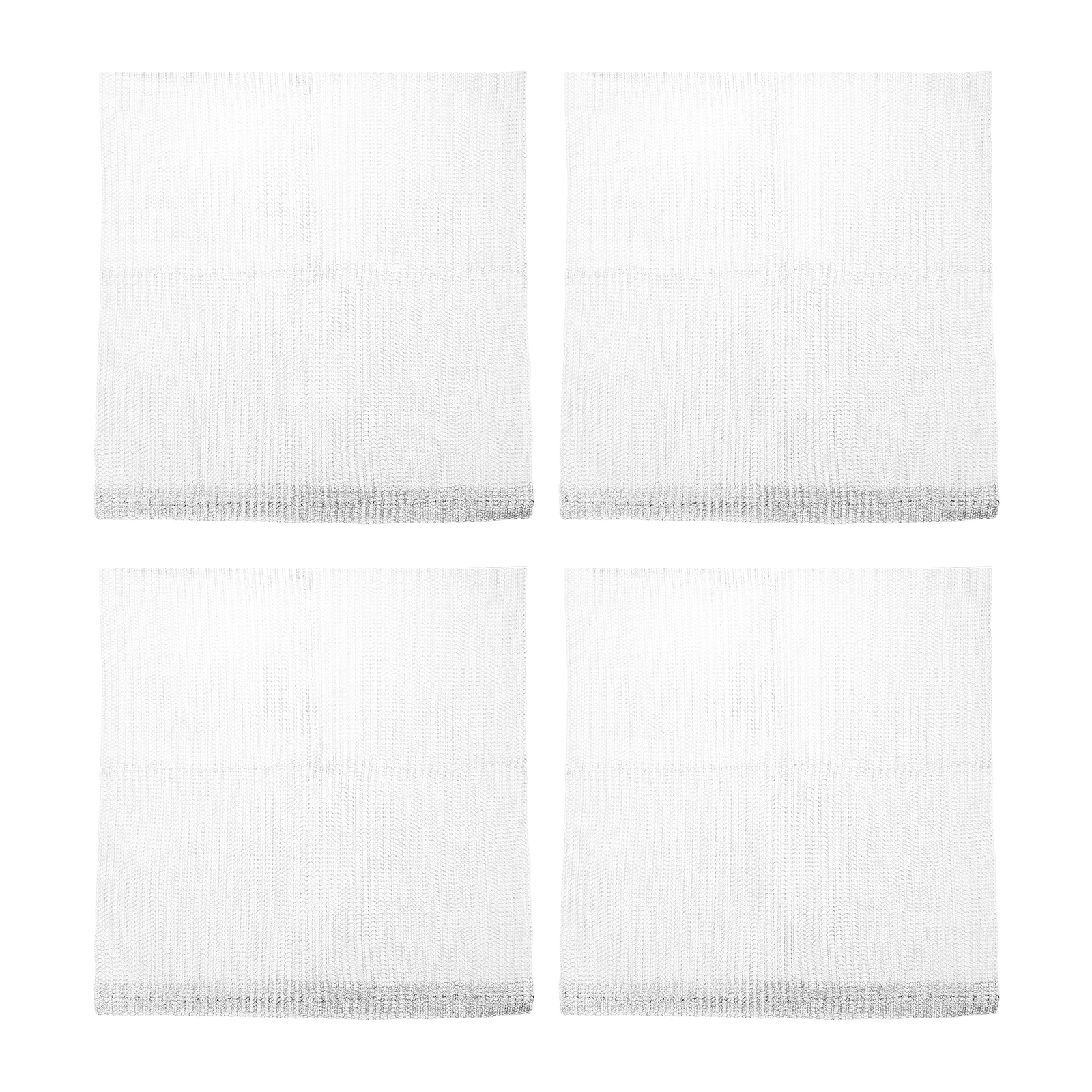 Unique Bargains 4pcs 5 Gallon Root Guard Basket 18 Inchx16 Inch(45x40cm) 304 Stainless Steel Mesh Wire Baskets Plant Root Protector for Trees Bulbs Flowers Root Protection Silver