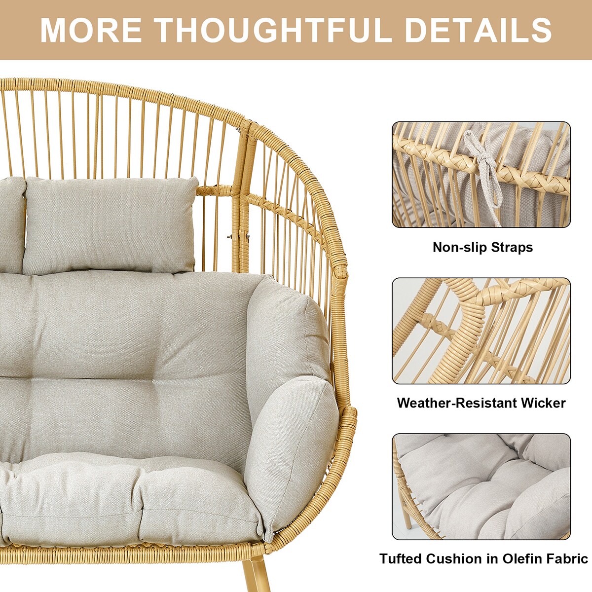 Rilyson FSNNY82093-2 Patio-Chairs - View #4