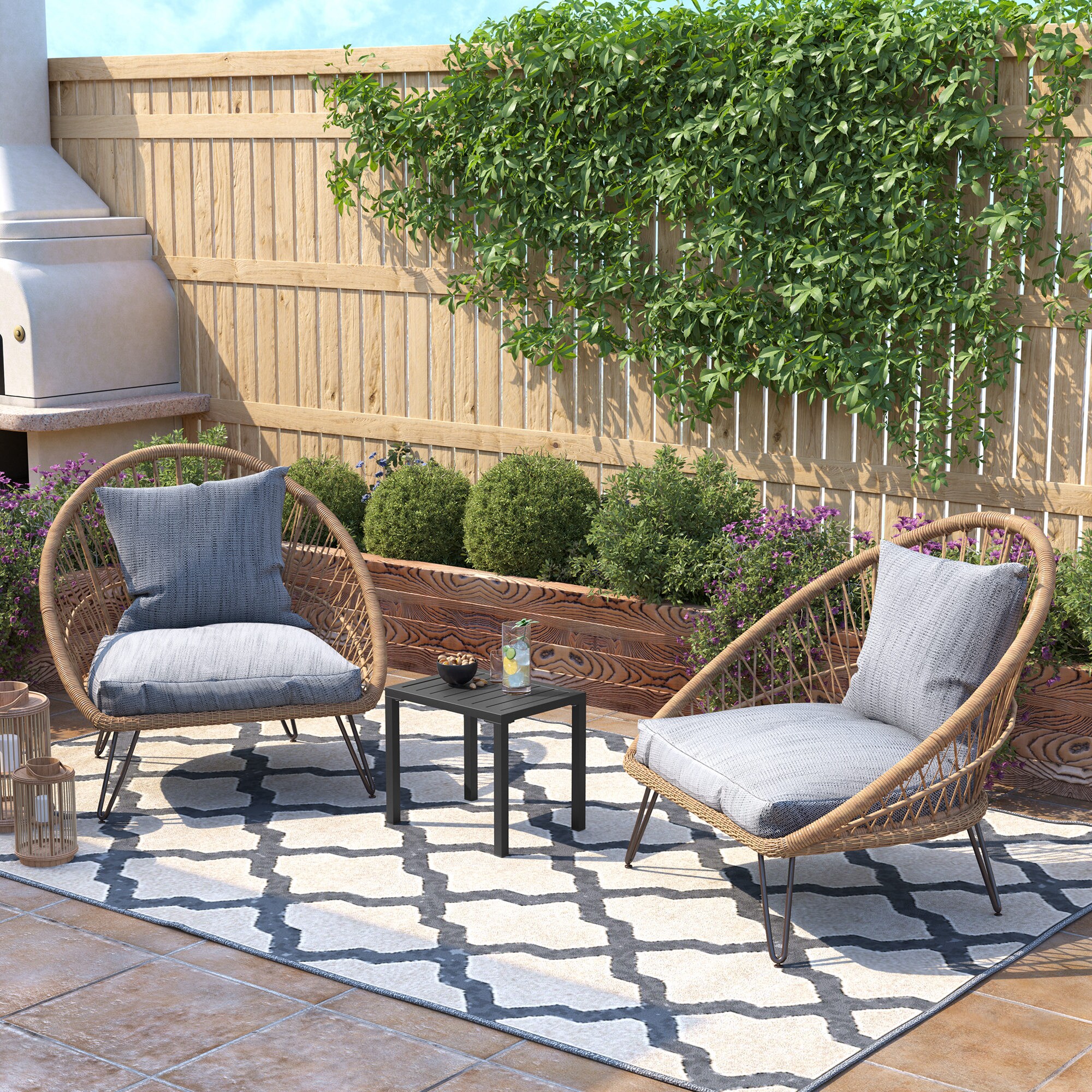 Pellebant ST25-TB038BLK Patio-Tables - View #8